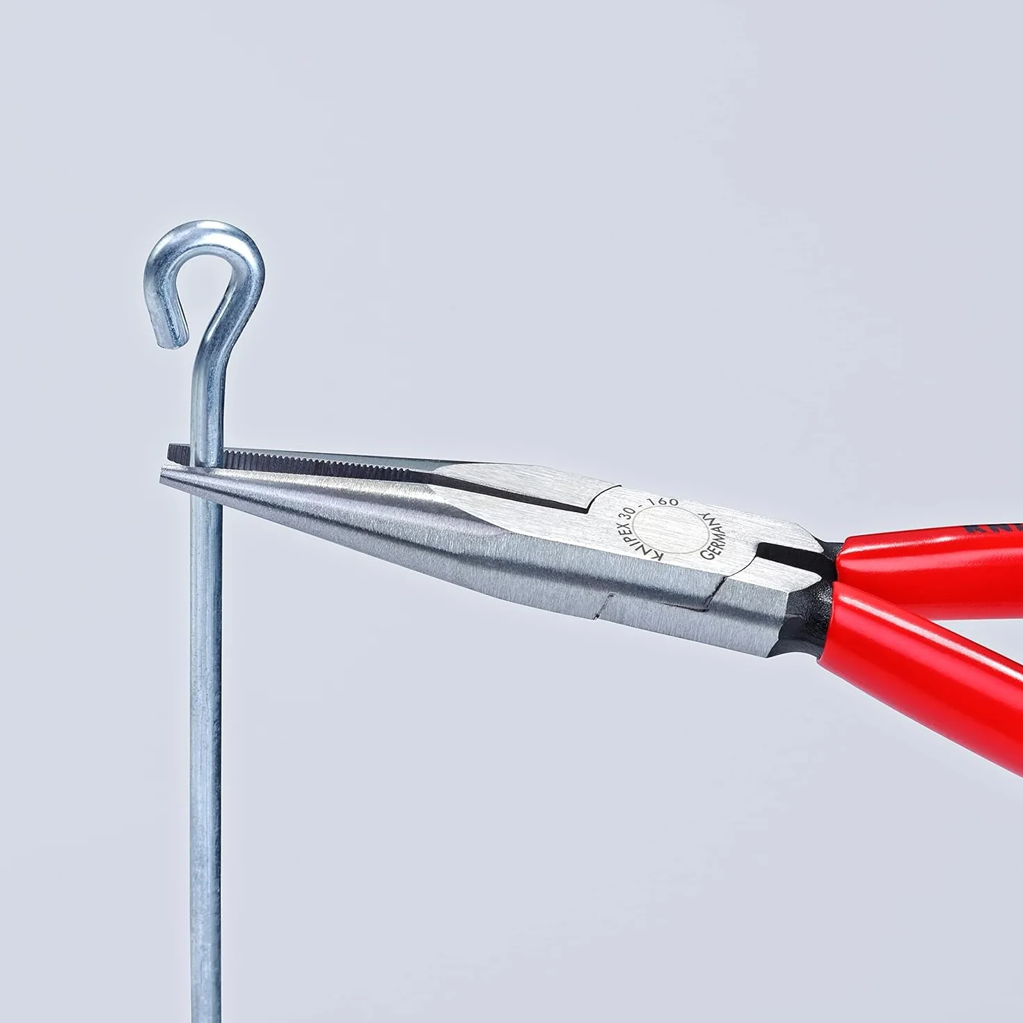 KNIPEX Szczypce płaskie wydłużone z tworzywa sztucznego, powlekane 160 mm, 30 21 160