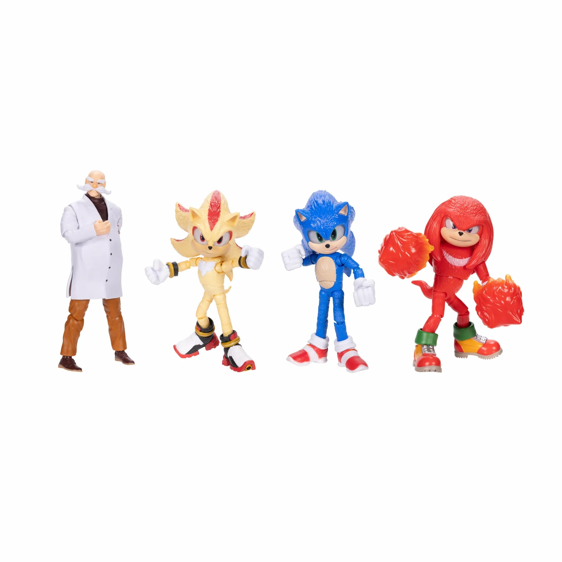 Film Sonic 3 - Figurki 5 cali: Sonic with Emerald Wave 3