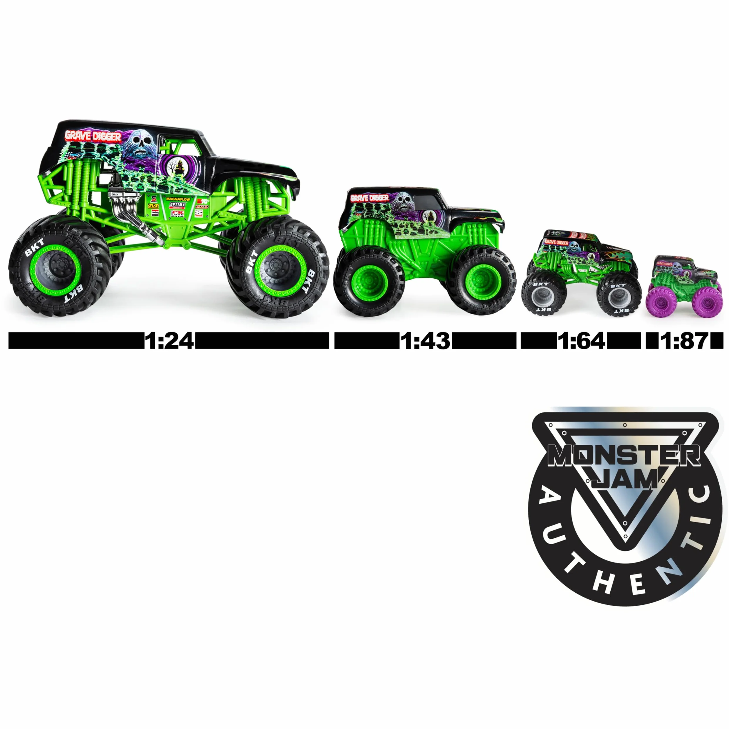 Monster Jam, Bakugan Dragonoid Monster Truck, kolekcjonerski pojazd odlewany ciśnieniowo, skala 1:24, zabawki dla dzieci dla chłopców w wieku od 3 lat
