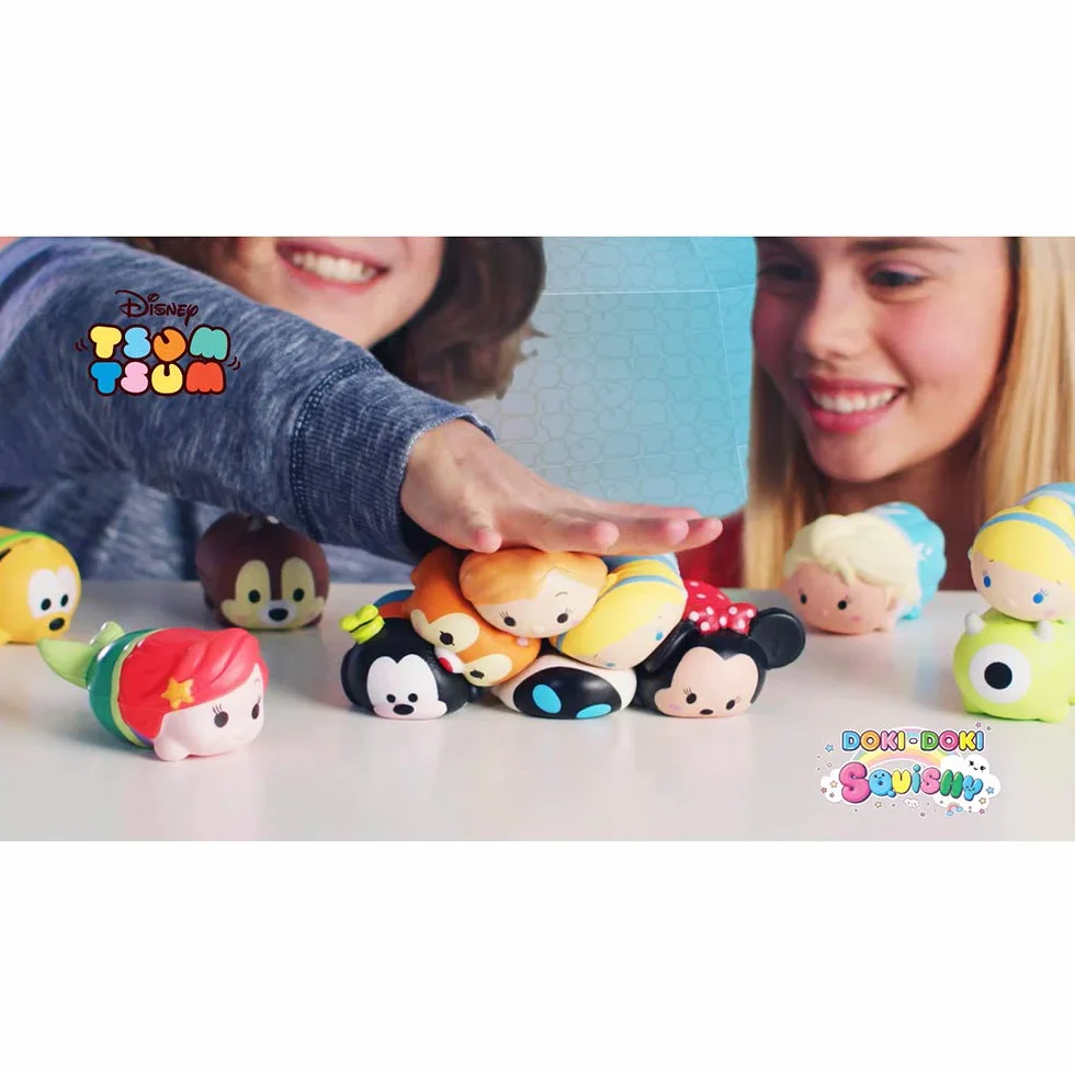 Sbabam s.r.l. 074-18 Confezione 3 bustine Tsum Tsum Disney Zbierz wszystkie, wielokolorowe, 3 szt