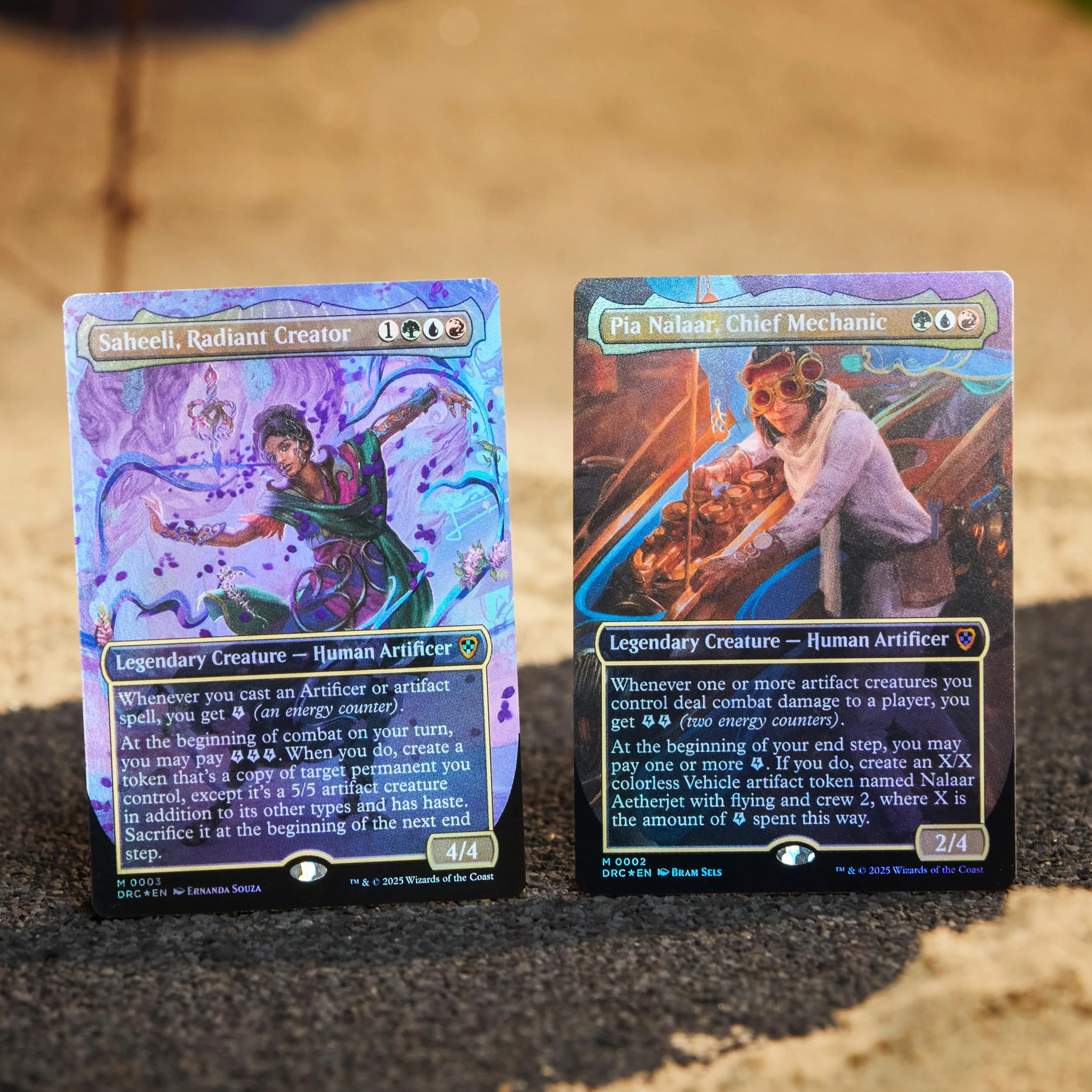 Magic: The Gathering Aetherdrift Talia dowódcy Commander — Living Energy (Wersja Angielska)