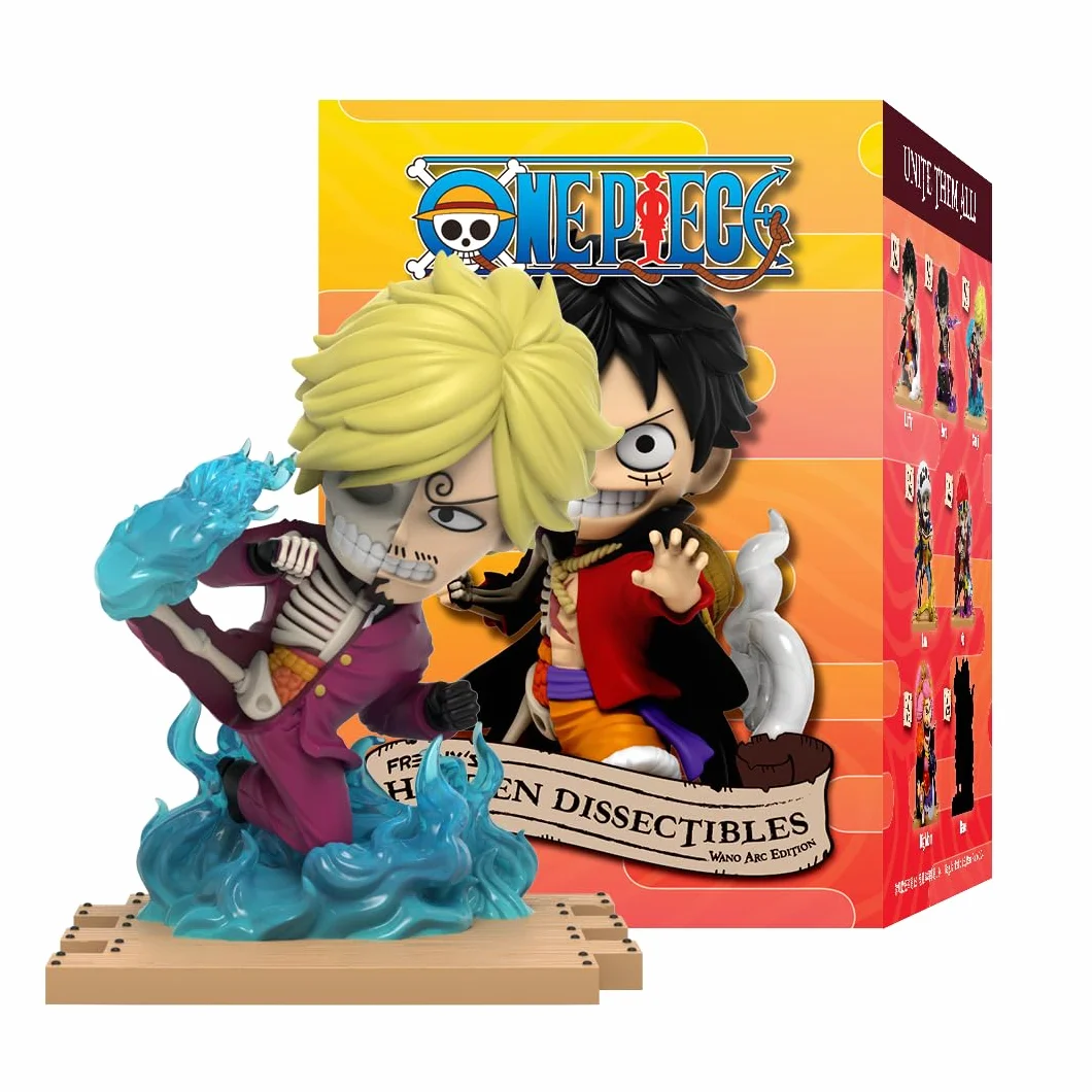 Mighty Jaxx Freeny's Hidden Disekttibles: Jednoczęściowa seria 7 (Wano Arc) Figurka kolekcjonerska Niespodzianka Losowa postać