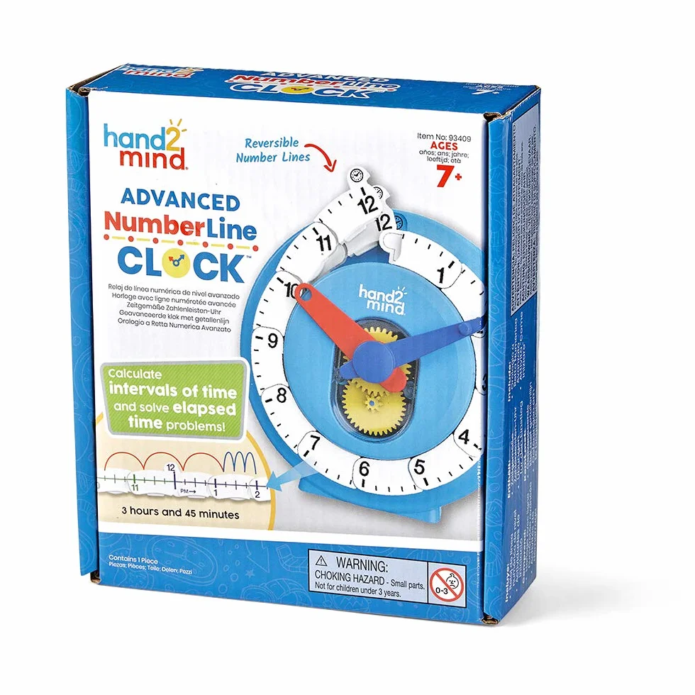 Learning Resources Zaawansowane NumberLine Zegar