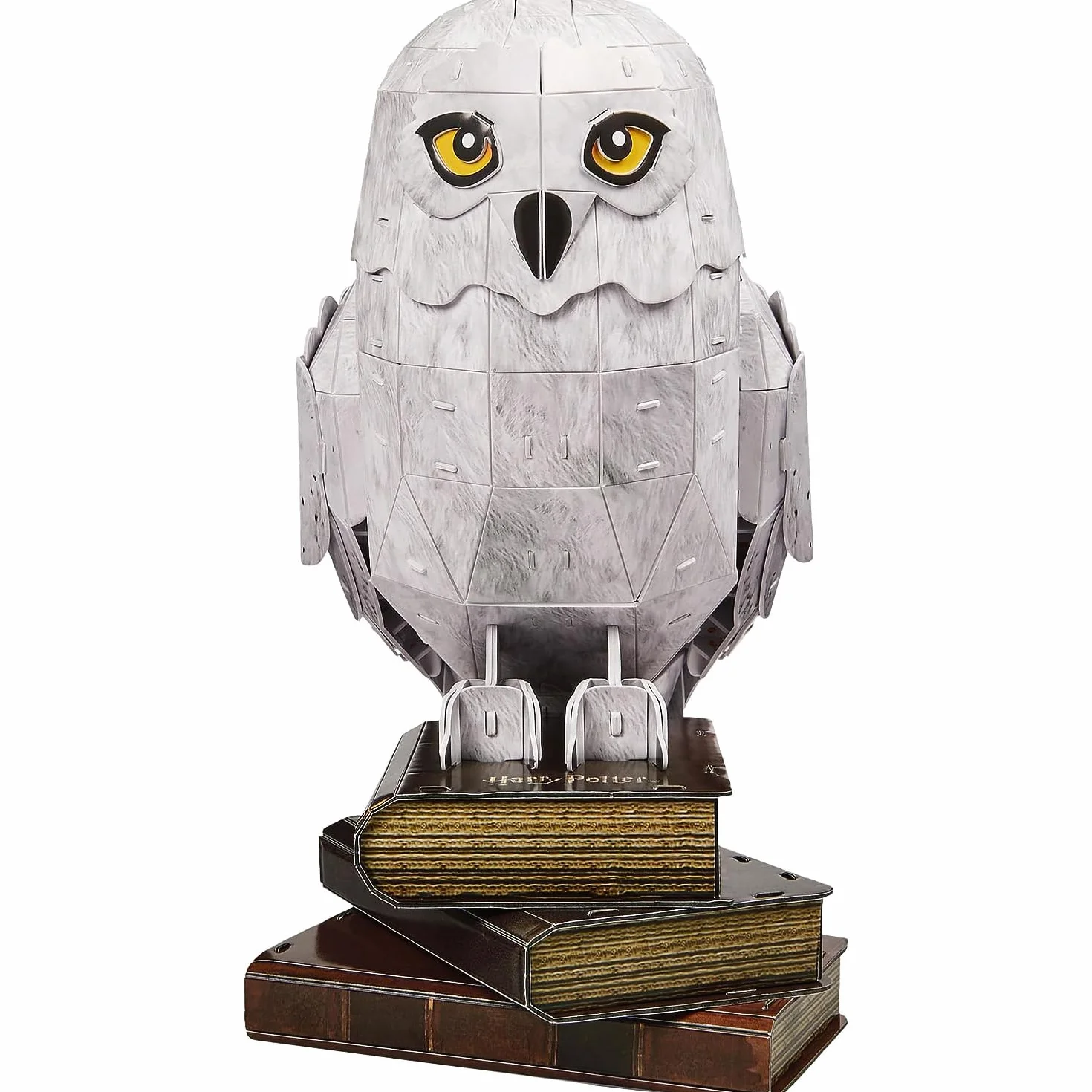4D Build, Harry Potter Hedwiga 3D Puzzle 118 elementów | Prezenty Harry Potter Dekoracja na biurko| Zabawki do budowania | Puzzle 3D dla dorosłych i nastolatków w wieku 12 lat