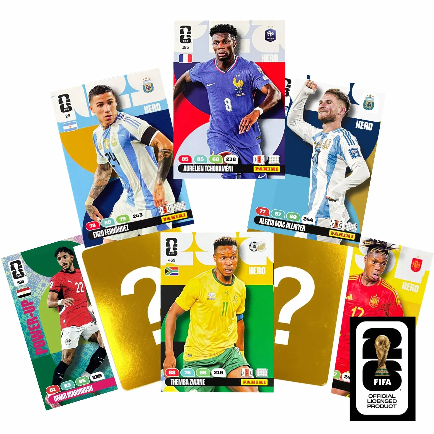 Panini Mistrzostwa Świata FIFA 2026 Gra karciana Pudełko z 24 kieszeniami