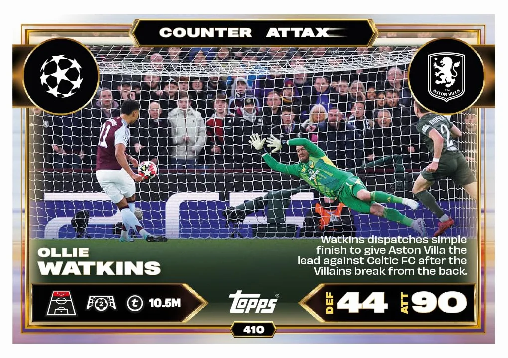 Topps UCC Match Attax 2025/26 – zestaw mini puszek zawiera wszystkie 4 mini puszki z kolekcji Match Attax 2025/26 – World Beaters, Global Goalscorers, Homegrown Heroes i International Icons.
