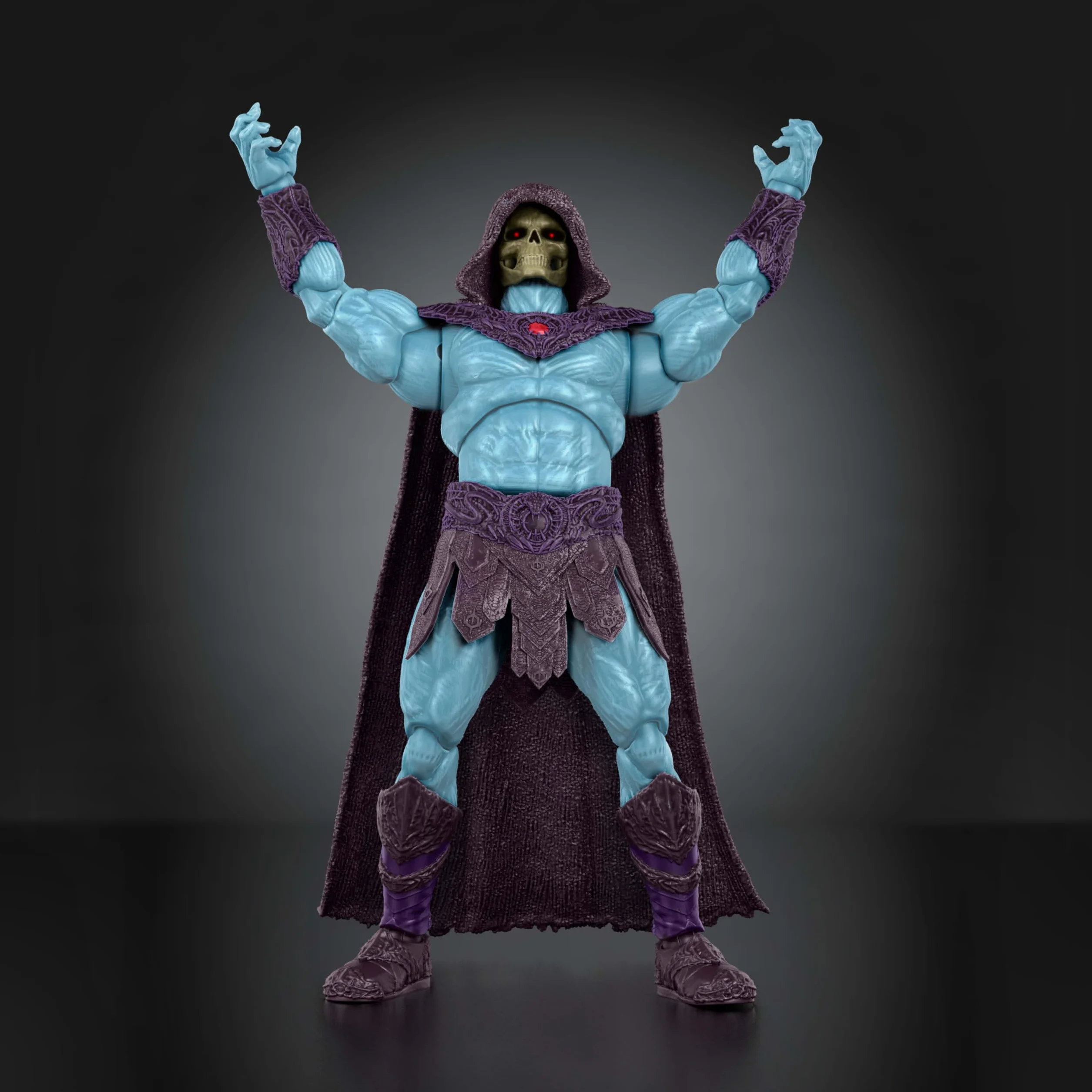 Masters of the Universe Chronicles Władcy Wszechświata Film 2026 Szkieletor Figurka w skali 1:12, złoczyńca z filmu z 2026 roku, jak Jared Leto, akcesorium kostur, zabawka dla dzieci 6+, JKJ23