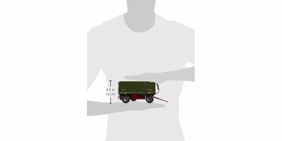 Siku 6781, Model wywrotki obustronnej, 1:32, Zdalnie sterowana, Do łączenia SIKU CONTROL z zaczepem przyczepy, Metal,Tworzywo sztuczne, Zielony