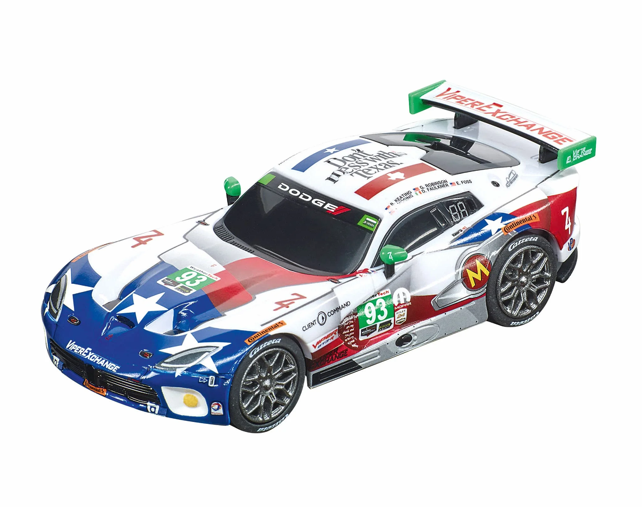 Carrera 20064160 Carrera GO!!! SRT Viper „Ben Keating Team No. 93” tory wyścigowe i licencjonowane wyścigówki do 2 graczy dla chłopców i dziewcząt od 6 lat i dorosłych