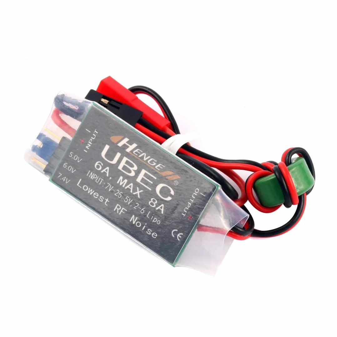 Wyjście UBEC 6 A 5 V / 6 V 6 A / 8 A 2-6 S Lipo tryb przełącznika UBEC wersja niskiego napięcia dla helikoptera 450 500 RC