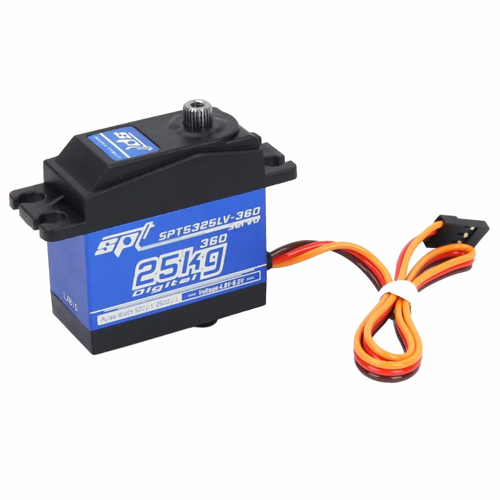 1500μs 330hz 360 ciągły obrót 360 25 KG serwo cyfrowe RC robot serwo ciągły obrót serwo 360 stopni serwo 360 stopni serwomotory 360 stopni serwomotory najlepsze serwo