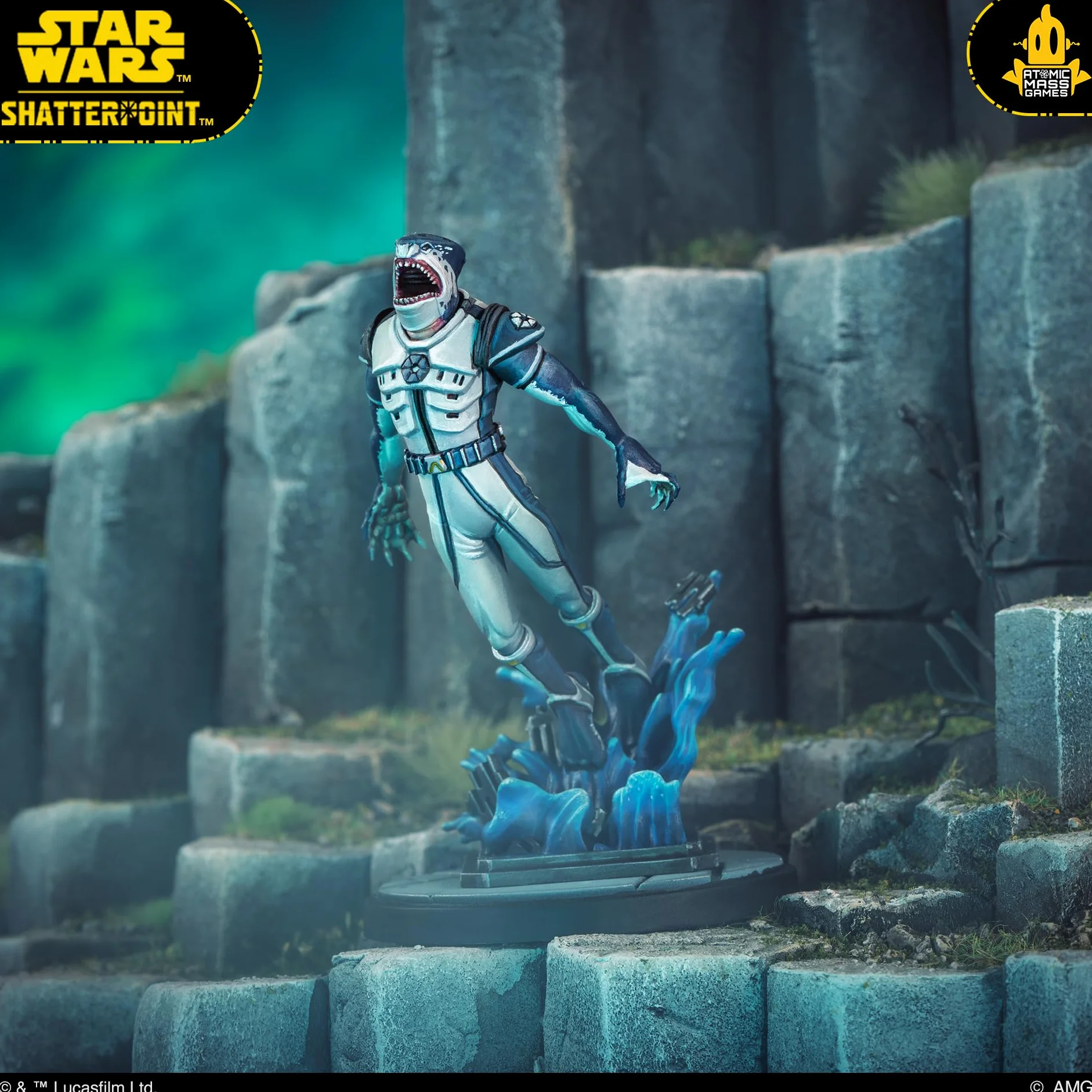 Asmodee | Star Wars: Shatterpoint Terror From Below Squad Pack | Miniatury stołowe | Wiek 14+ | 2 graczy | Czas gry ponad 90 minut