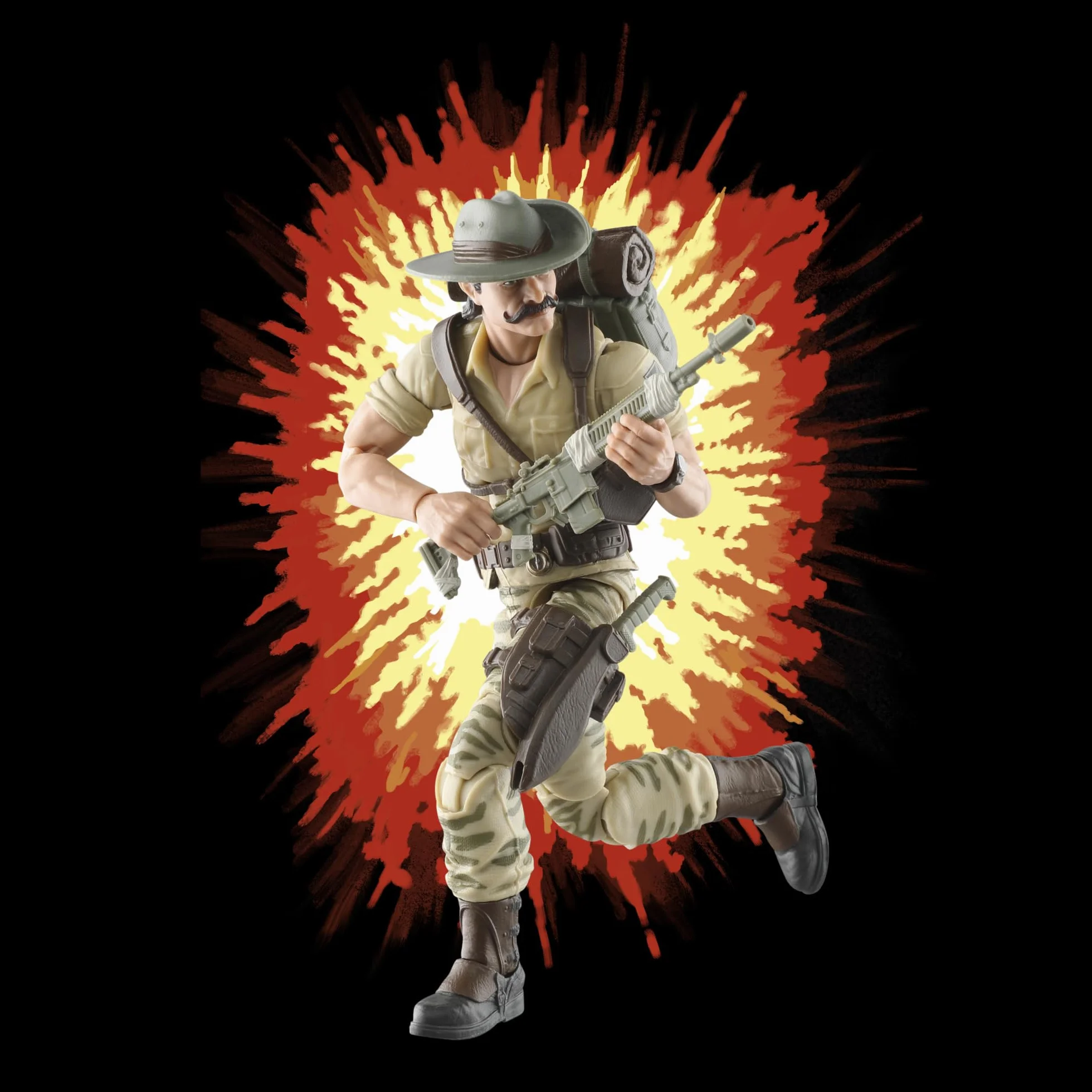 G.I. Joe Classified Series Retro Cardback Recondo, Collectible 6-Inch Action Figure with 7 Accessories