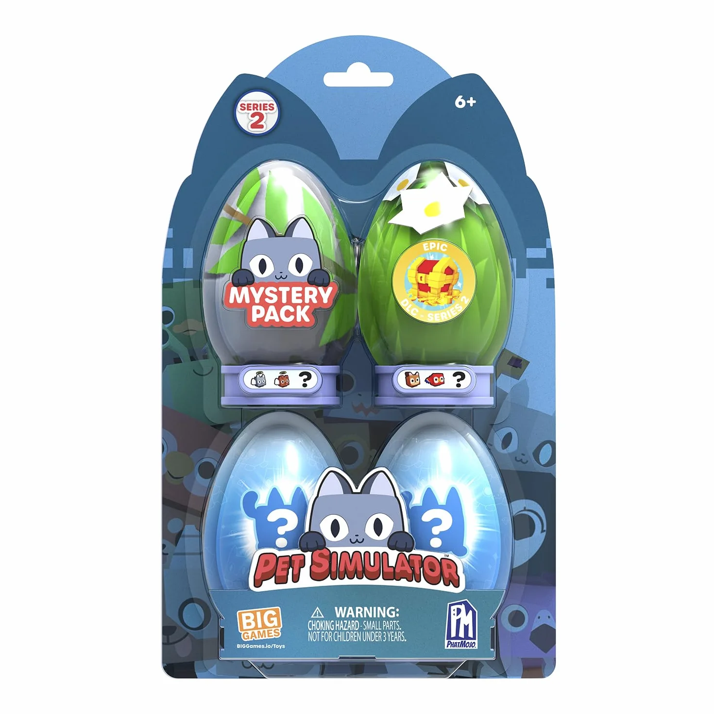 Pet Simulator - Core Minifigure 4-pak - Wave 2