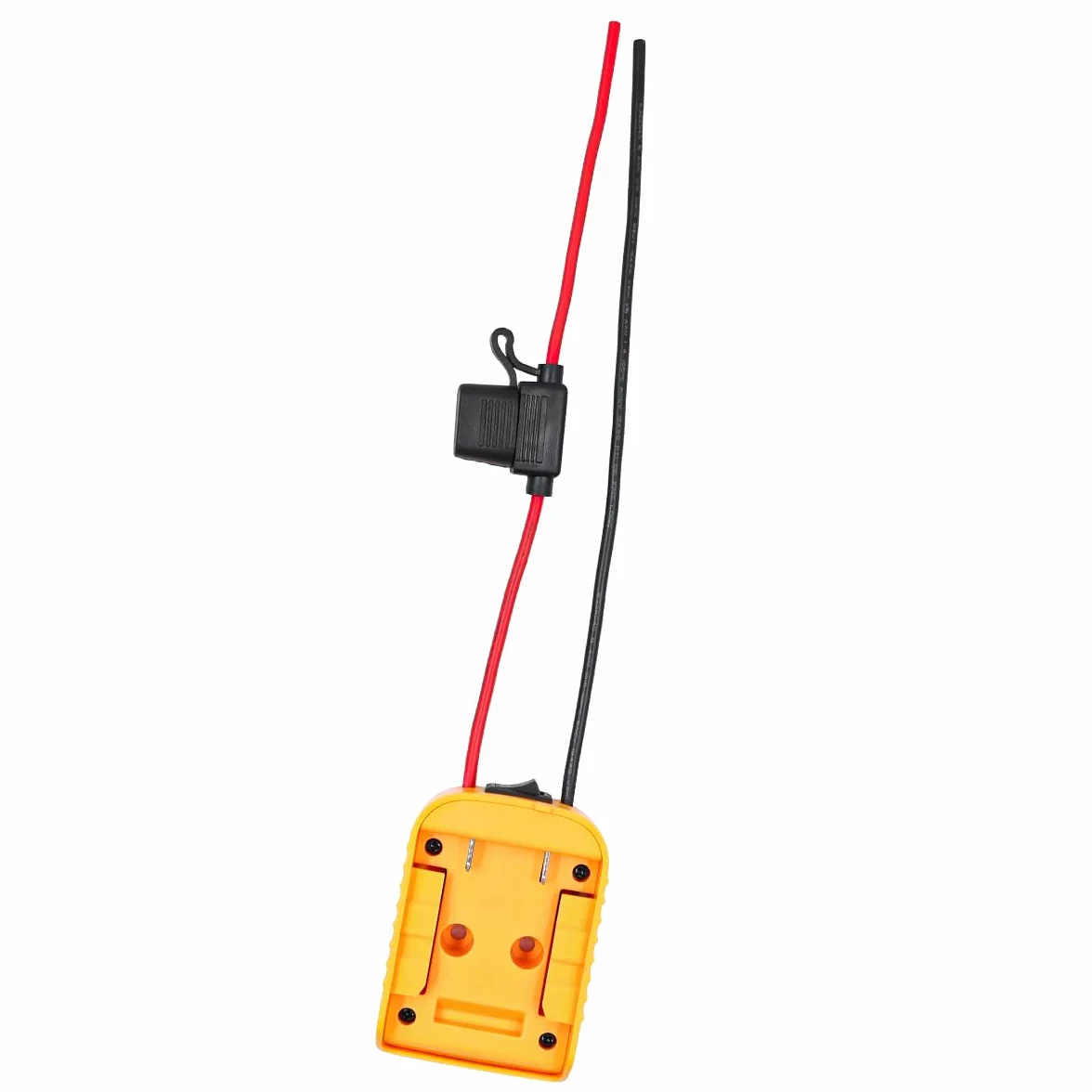 POFET Adapter do Akumulatorów Power Wheels, Dewalt 18-20V Battery Dock, Złącze Zasilania z Wyłącznikiem Bezpiecznika dla Zdalnie Sterowanych Zabawek Samochodowych i Robotyki