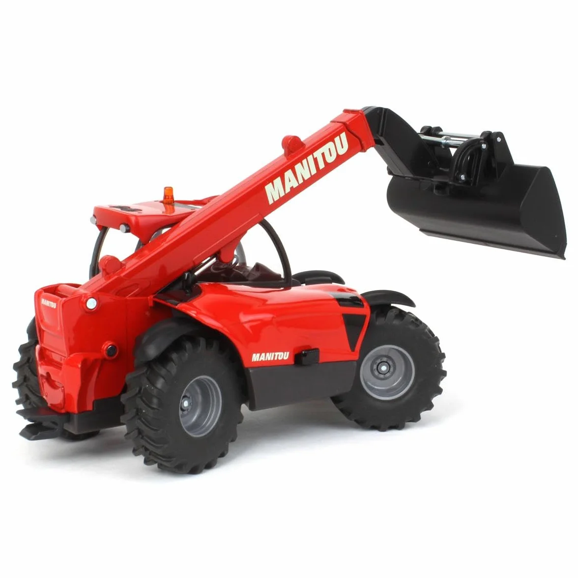 Siku 3067, Manitou Ładowarka teleskopowa, 1:32, Metal,Tworzywo sztuczne, Czerwona, Ruchome ramię załadowcze