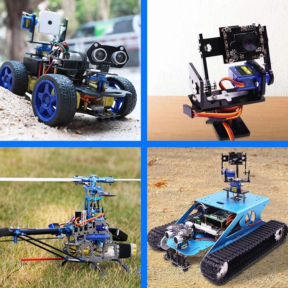 MMOBIEL Zestaw 10 szt. SG90 9G Mikroserwo do Arduino Raspberry Pi