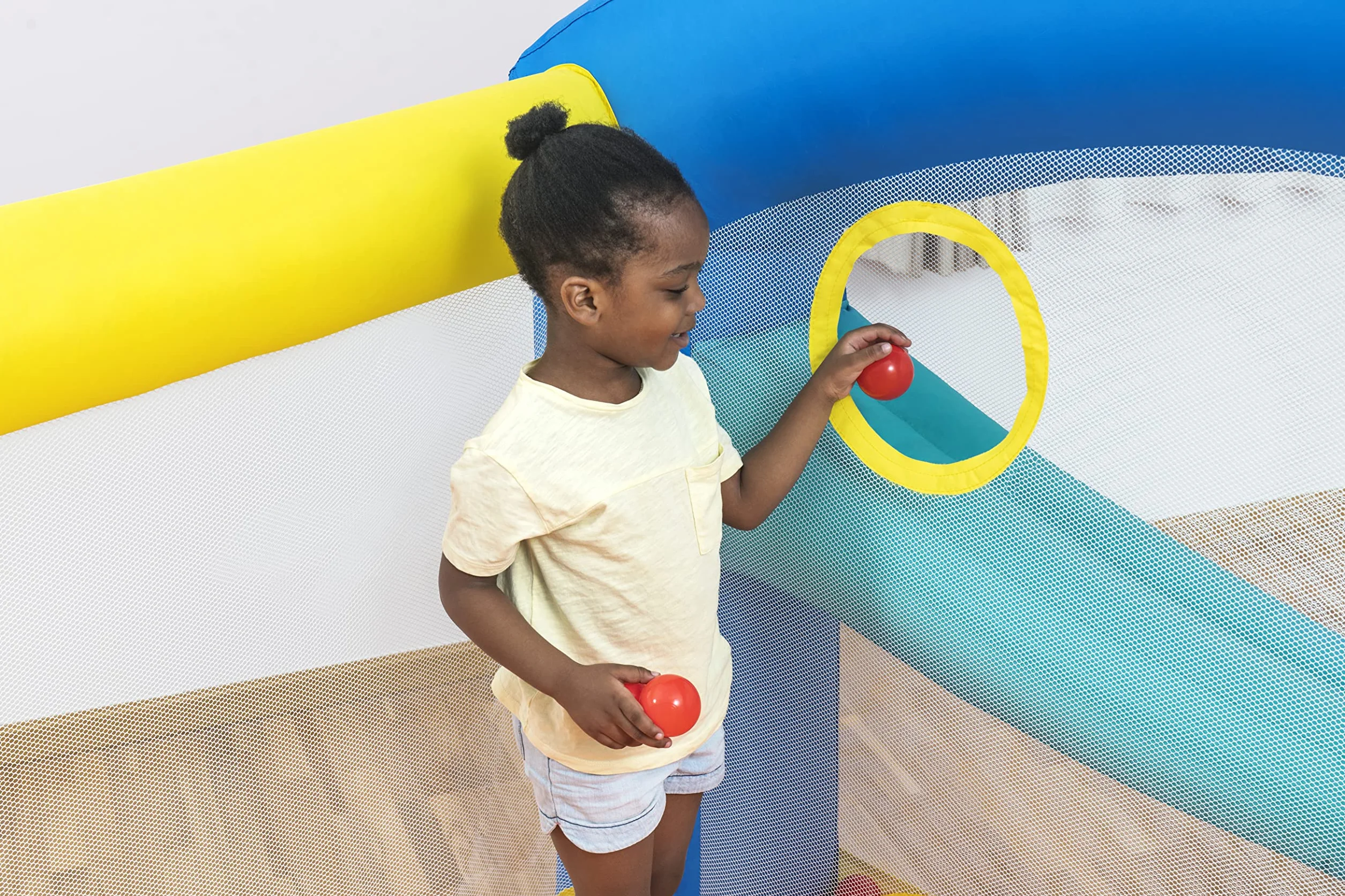 Bestway H2OGO zamek dmuchany z ciągłą dmuchawą Leap & Play 289 x 213 x 173 cm
