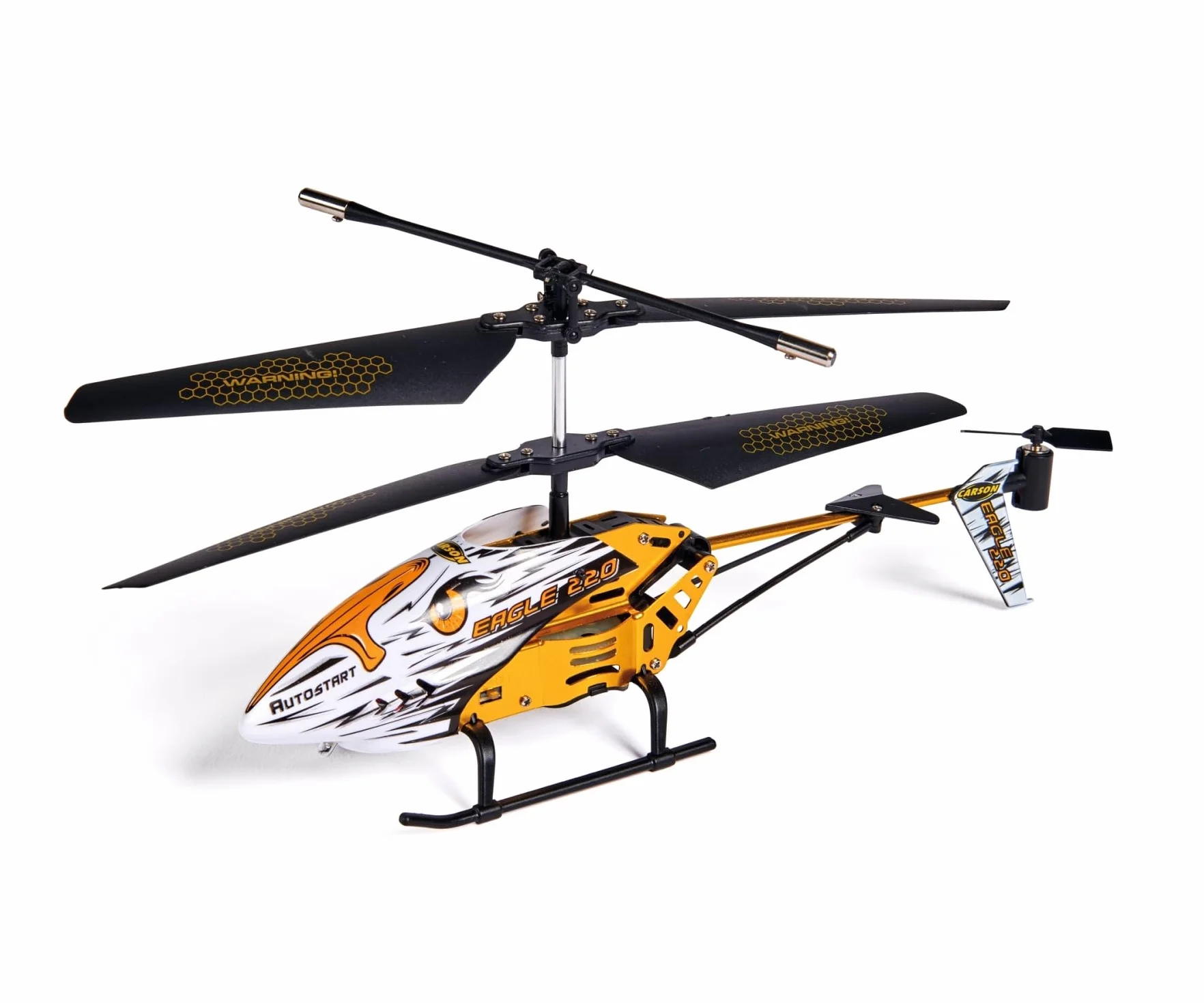 Carson Eagle 220 Autostart 2.4 GHz zdalnie sterowany helikopter RTF dla początkujących szary