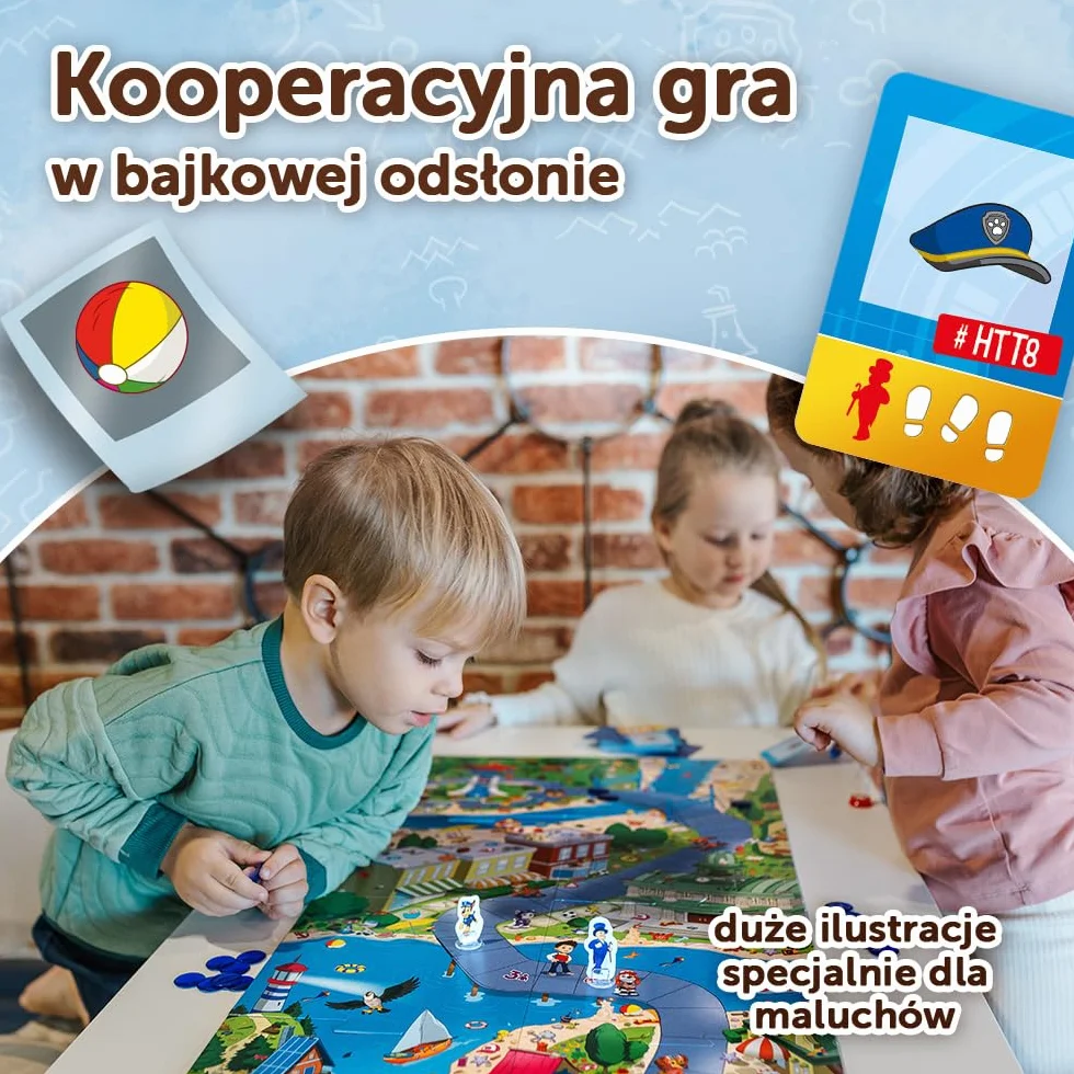 Trefl - Spy Guy PAW Patrol - Kooperacyjna Gra Obserwacyjna dla Najmłodszych z Bohaterami Bajki Psi Patrol, dla Dzieci od 3 lat