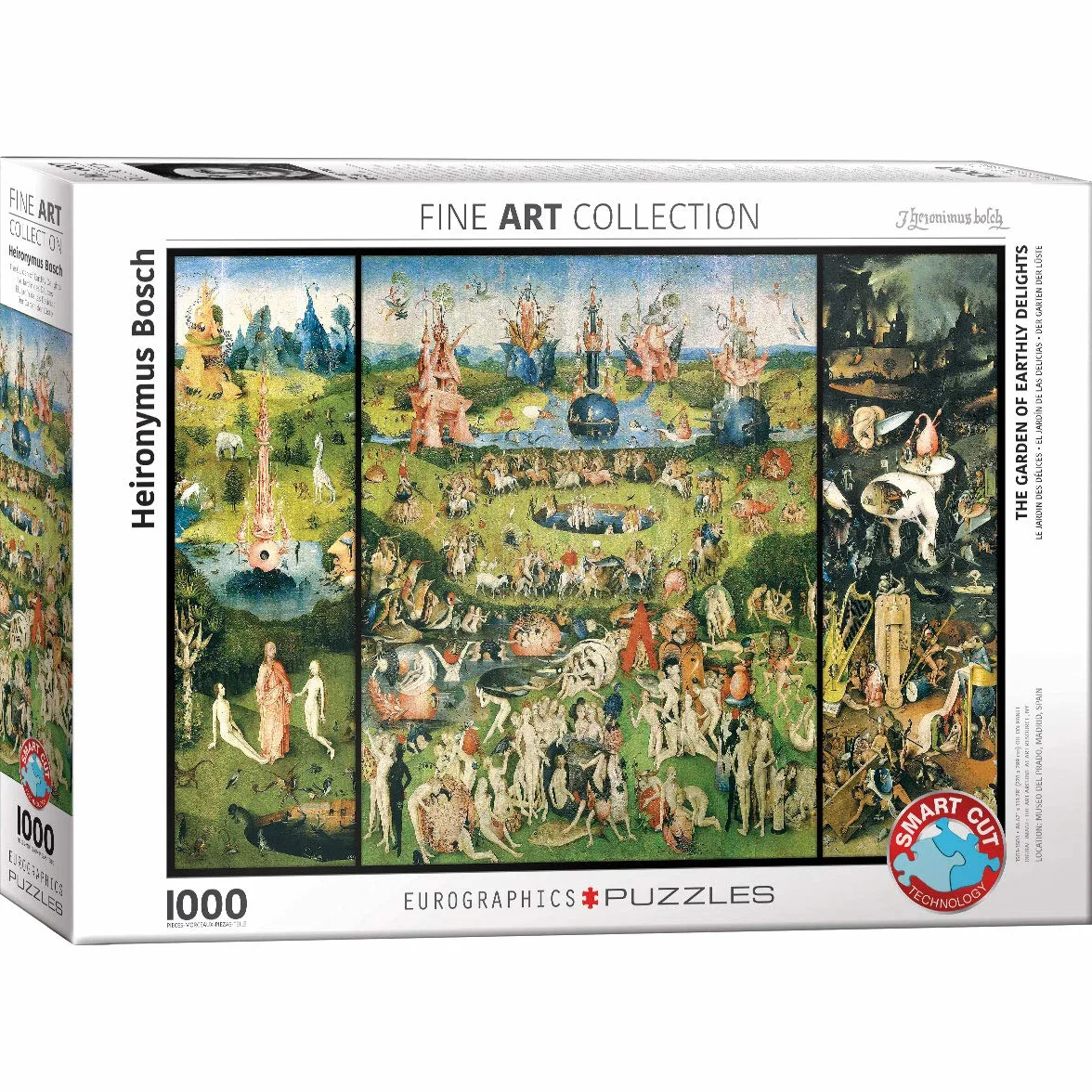 Der Garten der Lüste von Hieronimus Bosch 1000 Teile