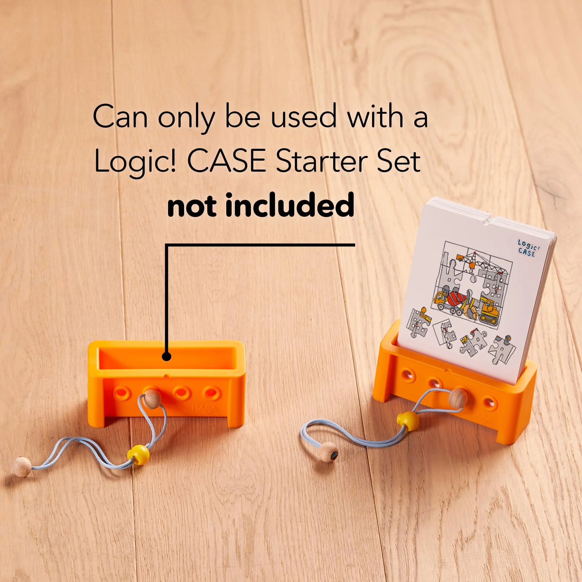 LogiCASE Extension Set - Baustelle: 77 x kunterbunter Rätselspaß für 1 Spieler