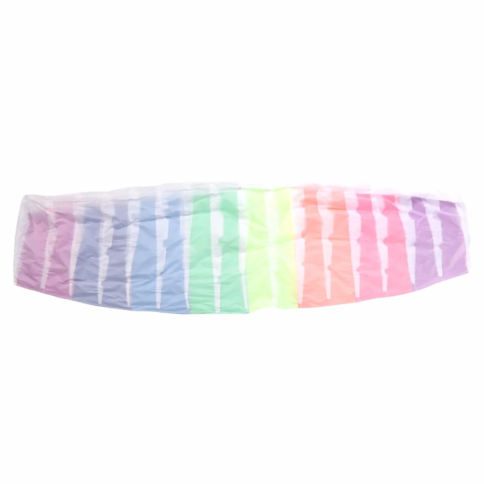 Rainbow Dual Line Profesjonalny Latawiec Kaskaderski, Miękki Latawiec Sportowy z Uchwytami z Podwójnymi Liniami 30m, Odpowiedni do Latania w Otwartych Przestrzeniach Zewnętrznych(1.4 meters)