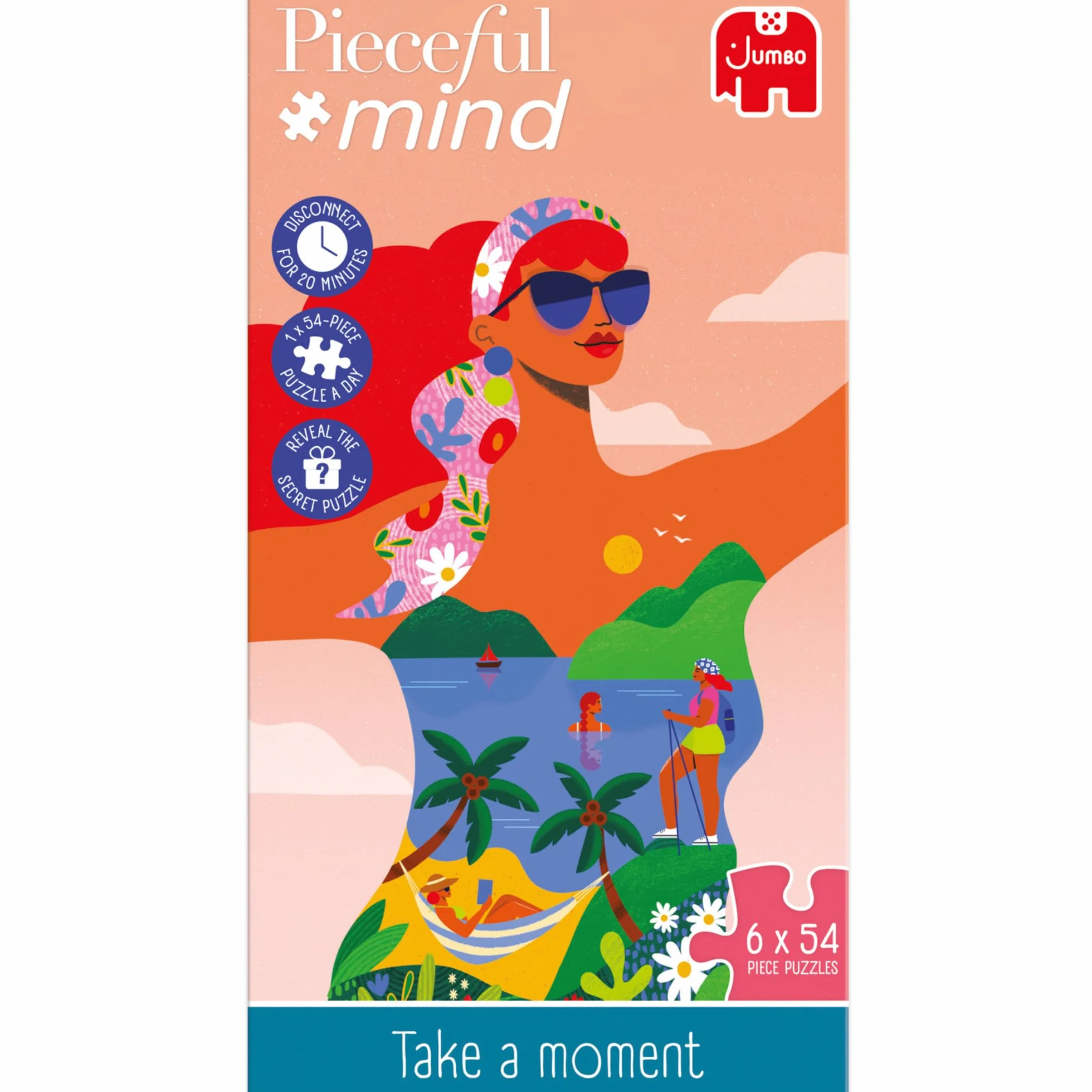 Pieceful mind - Take a moment - Puzzle 54 Teile