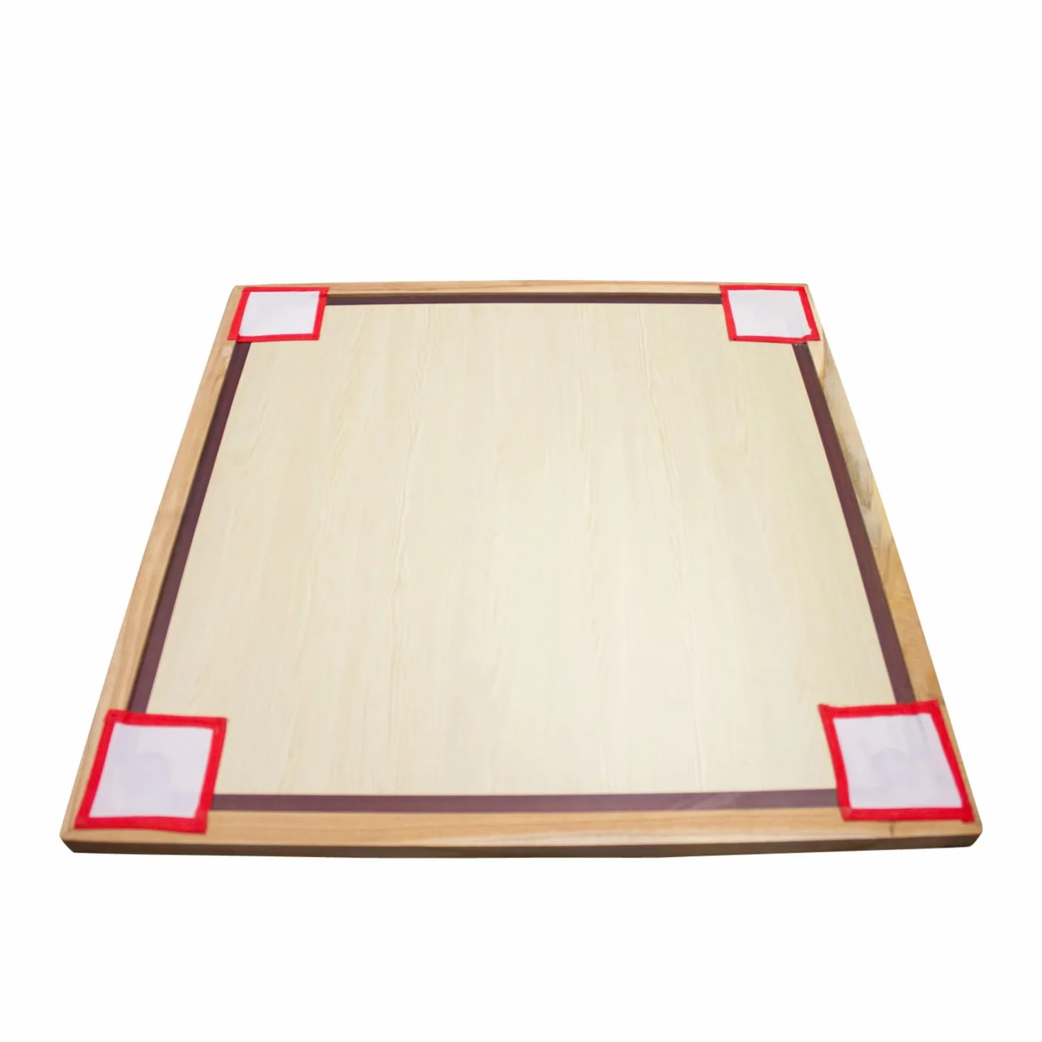 Carrom Board Excellence Turniej 83 cm z kompletnym wyposażeniem, torbą transportową i proszkiem ślizgowym - 2983