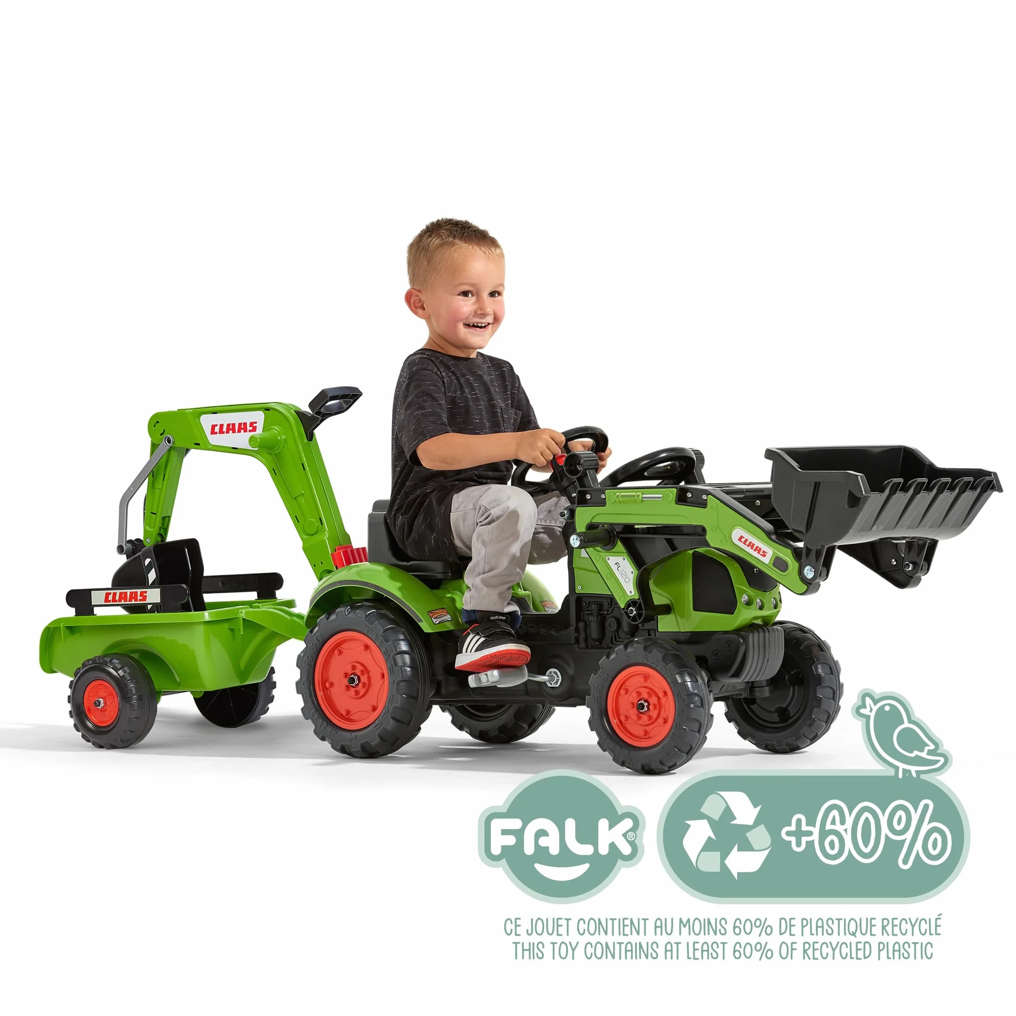 Falk Claas Arion 410 Traktor Zabawka, Zielony/Czarny, Od 2 do 5 lat