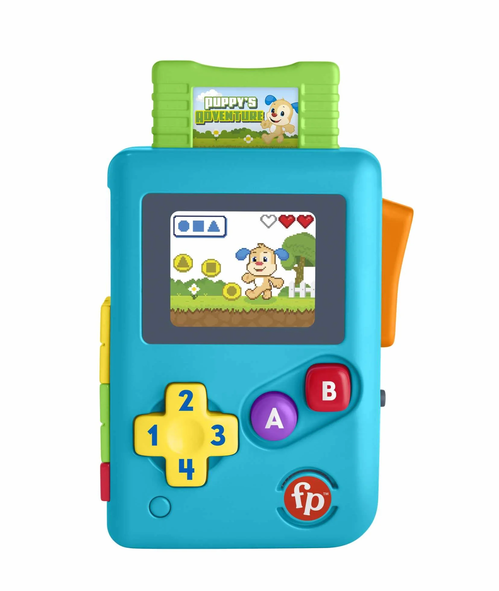 Fisher-Price Lil' Gamer, wersja: angielski, brytyjski; włoski; portugalski; hiszpański, kastylijski, HHX12