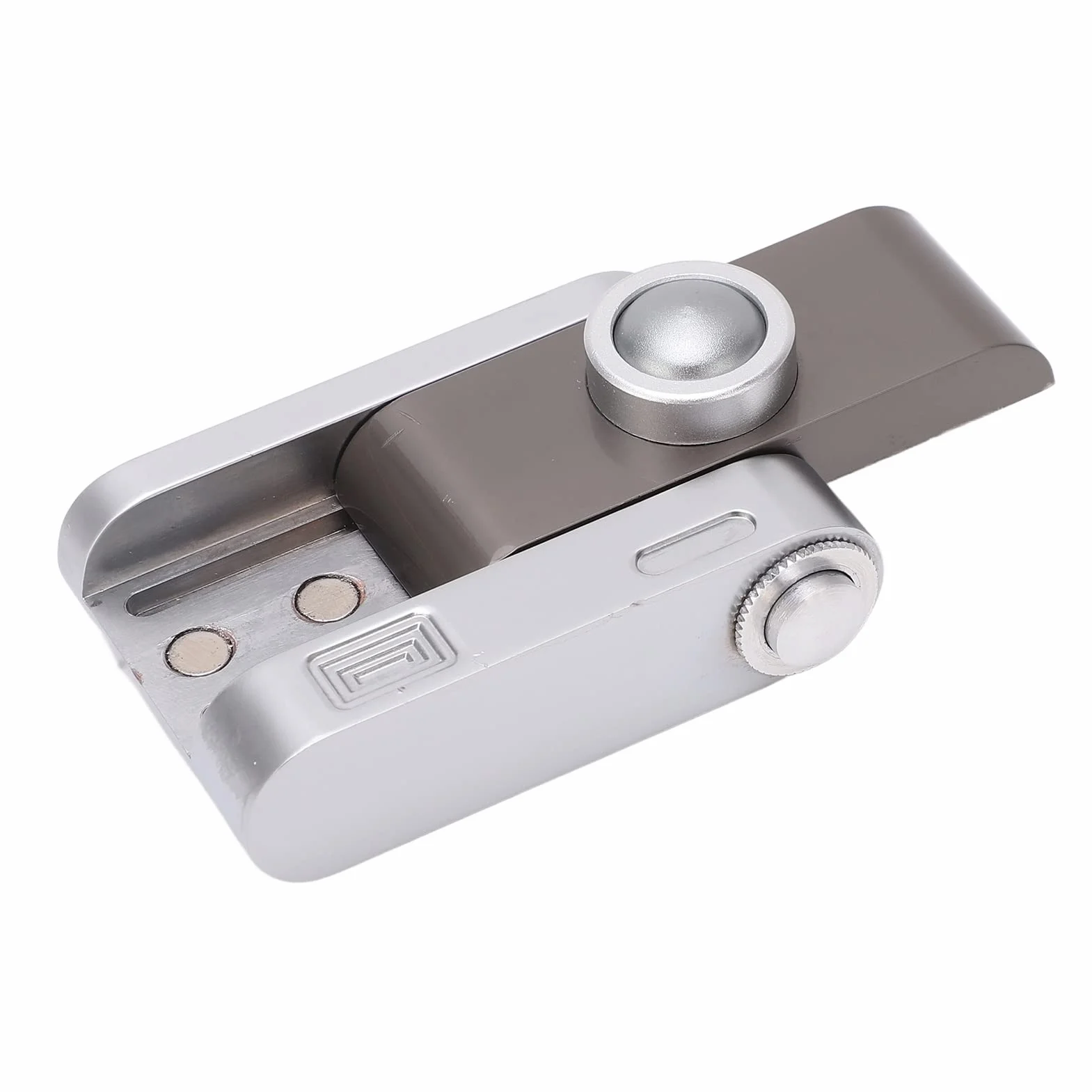 Generic ADHD Push Slider Zabawka dla Dorosłych Metalowa Prasa Kliknij Stress Relief Slider Zabawka, Przenośna łagodząca Lęki w Kształcie Kamery dla Pracowników Biurowych, 2,1 X 1,4 X 0,6 Cala