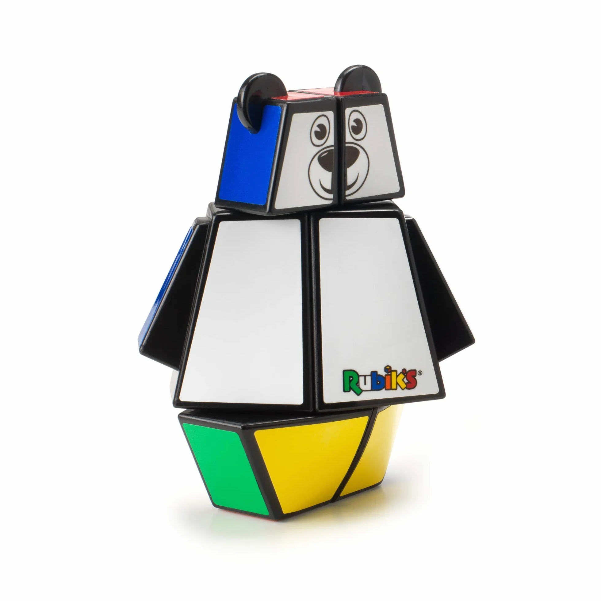 Rubik's Junior niedźwiedź | oryginalne puzzle zwierzęce dla dzieci, łatwe do chwytania