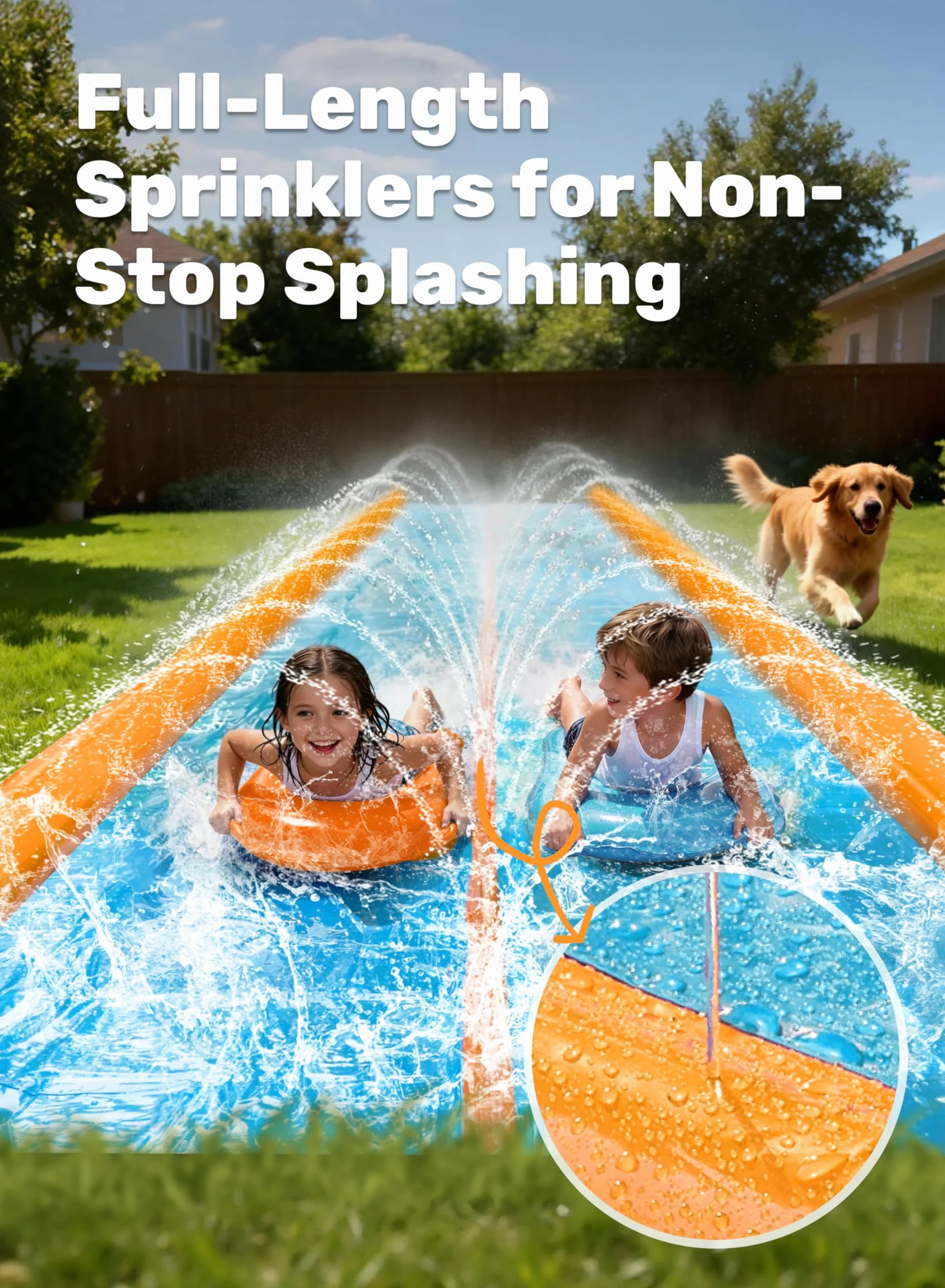 Sloosh Lawn Water Slide