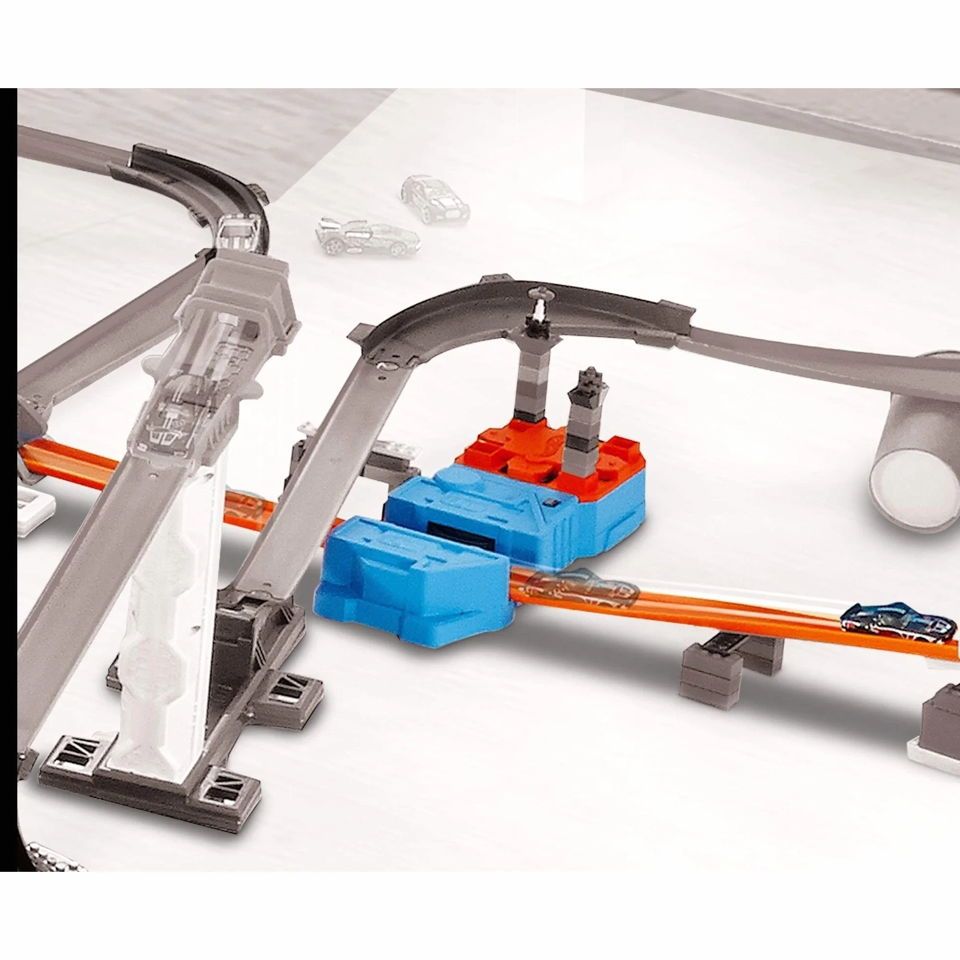 Hot Wheels Odjazdowe akcesoria Track Builder pozwolą Ci budować bez końca niezwykłe trasy dla samochodzików, GBN81