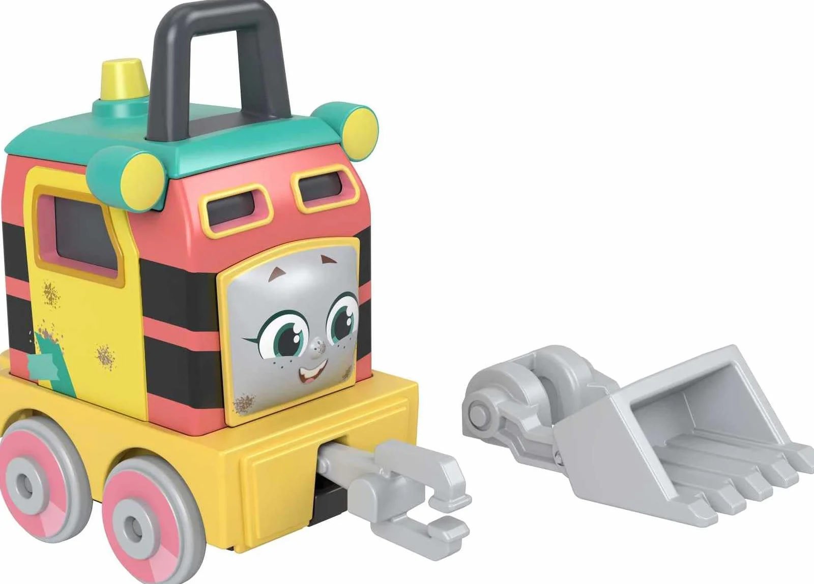 Fisher-Price Thomas & Friends Sandy the Rail Speeder die-cast push-along toy train engine for preschool kids ages 3+