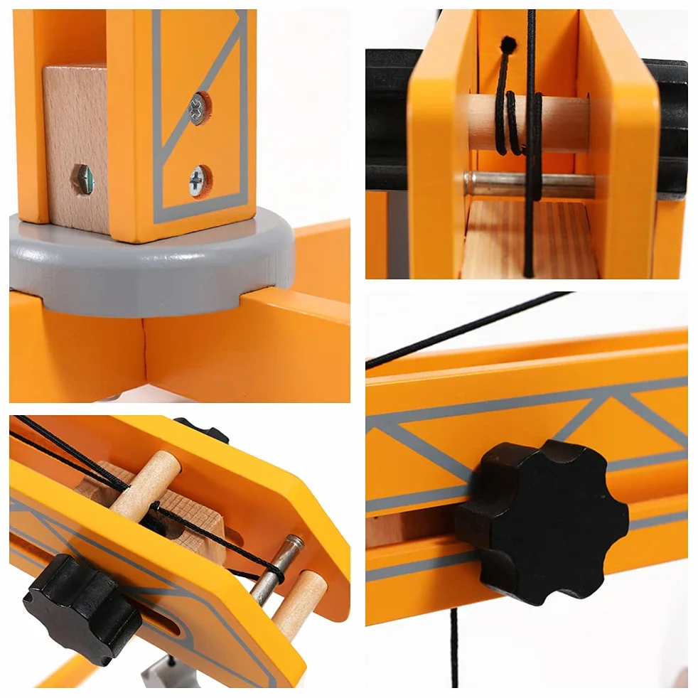 Hape E3011 Wooden Crane Lift