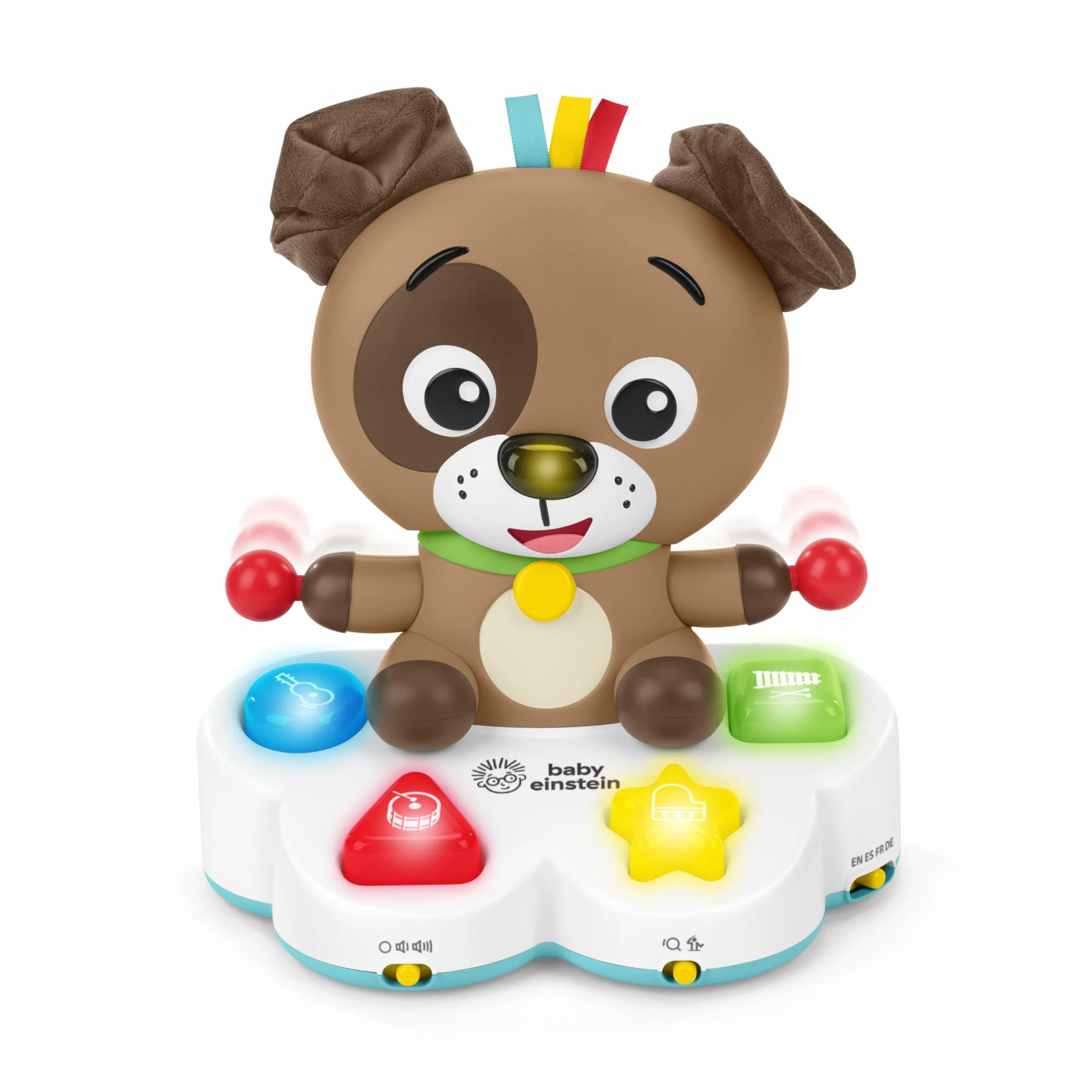 Baby Einstein, Drum & Learn Dean zabawka muzyczna dla dzieci od 6 miesięcy