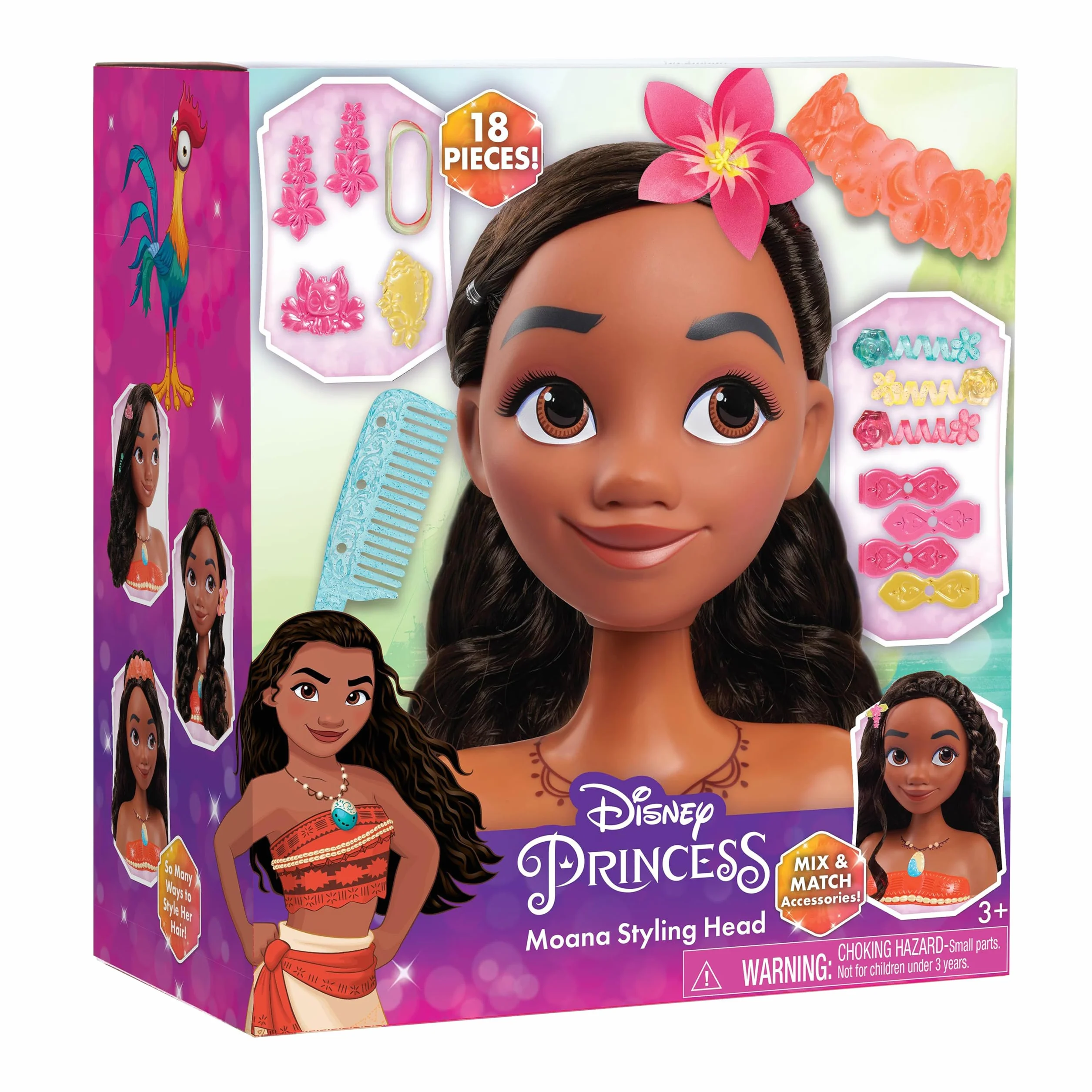 Disney Princess Basic Moana Styling Head