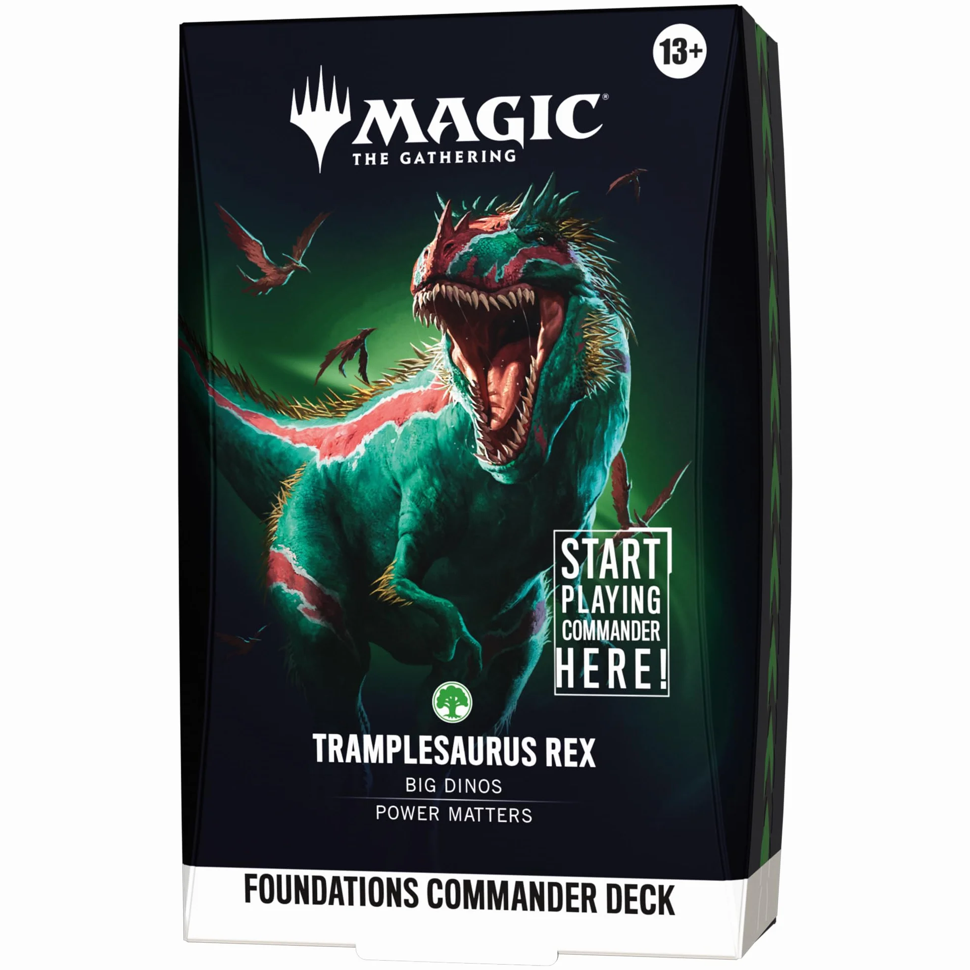 Foundations Commander Deck - Tramplesaurus Rex (English Version)