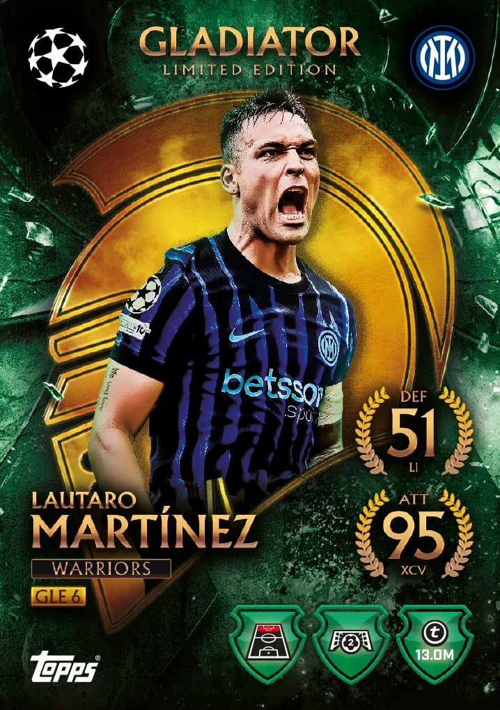 Topps UCC Match Attax 2025/26 Mega Tin Zestaw 4 Puszki Centurions Warriors Spartans Battlers