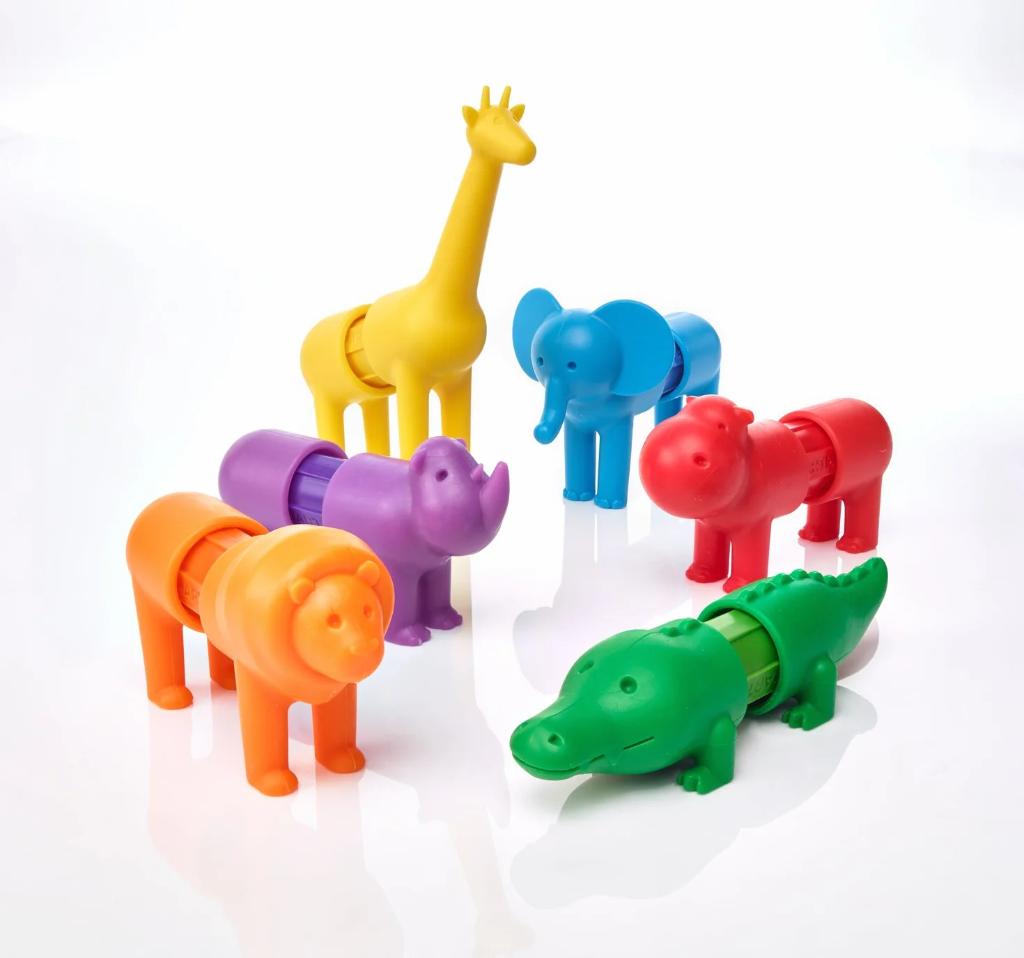 SmartMax - My First Safari Animals, Magnetic Discovery Play Set, 18 pieces, 1-5 Years