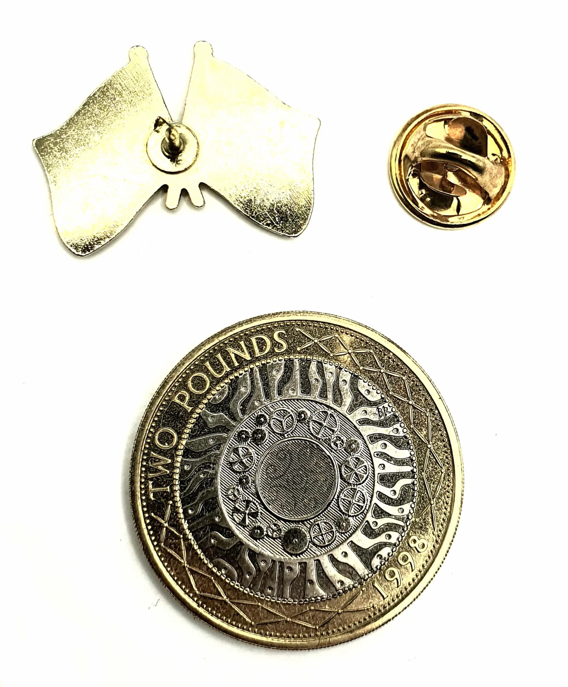 Polska Szkocja Saltire Metal Emalia Flaga Przypinka Odznaka