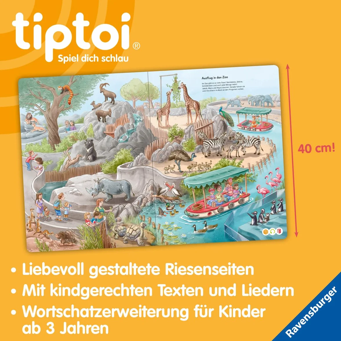 tiptoi® Mein Wörter-Bilderbuch XXL