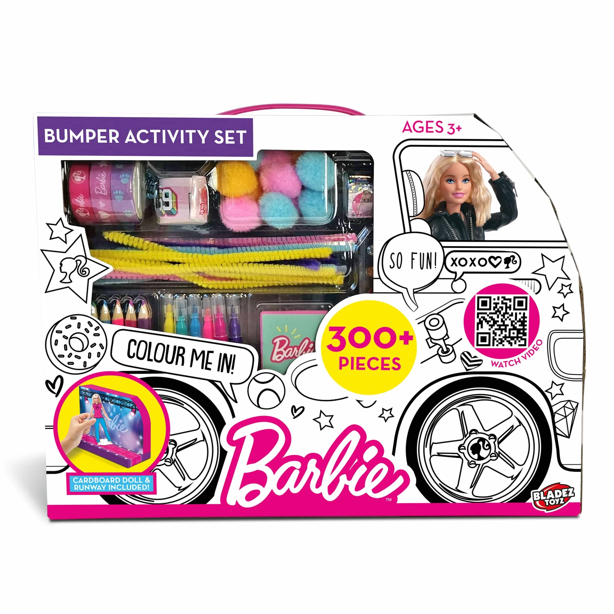 Bladez Toyz Barbie Creative Maker Kitz zestaw do ćwiczeń zderzaka 300 sztuk