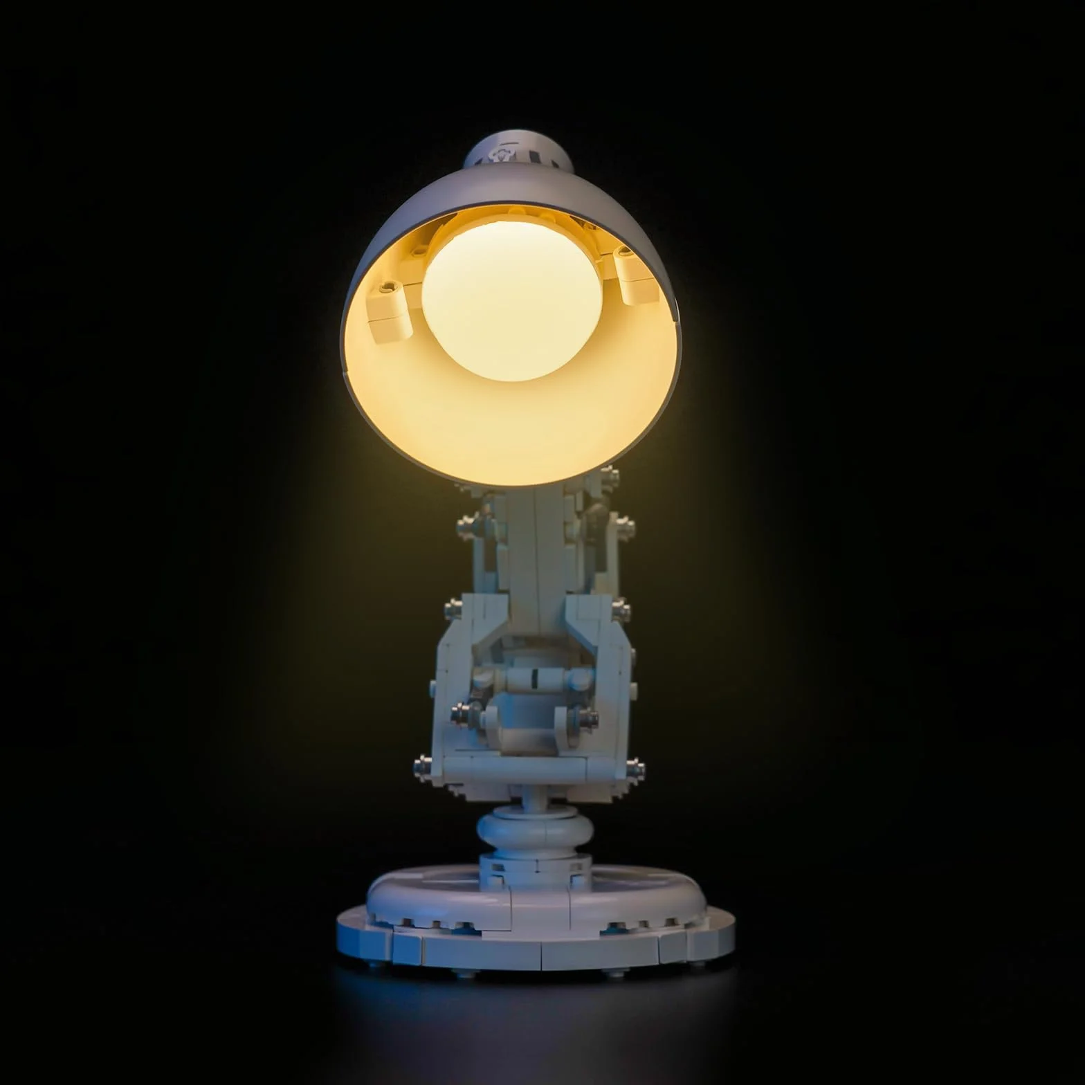 Wersja z zestawem do sterowania światłem kompatybilna z Lego 21357 Ideas Disney Pixar Luxo Jr. Zestaw oświetlenia LED do kreatywnych zabawek (nie Lego)