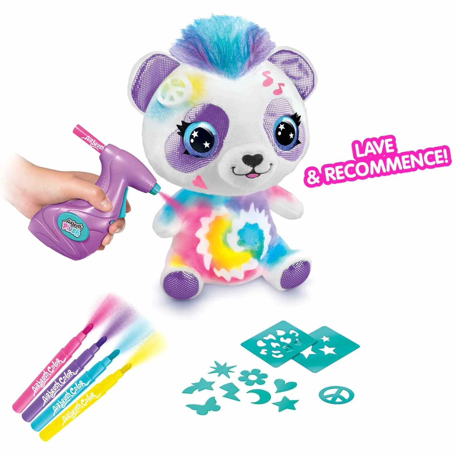 Canal Toys Panda Zestaw do Zabawy, Wielokolorowy, Od 6 Lat