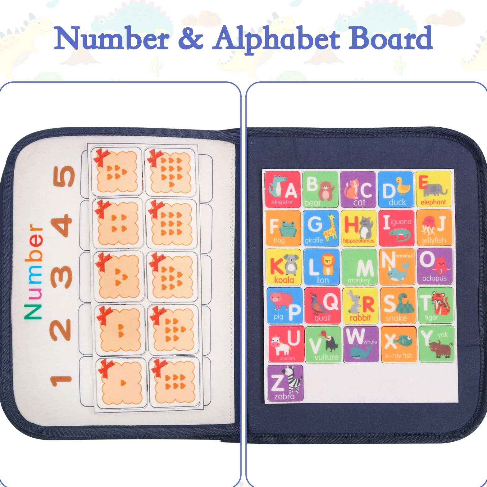 Withosent Busy Board 4-warstwowa Montessori deska do ćwiczeń dla dzieci 3-4 lata
