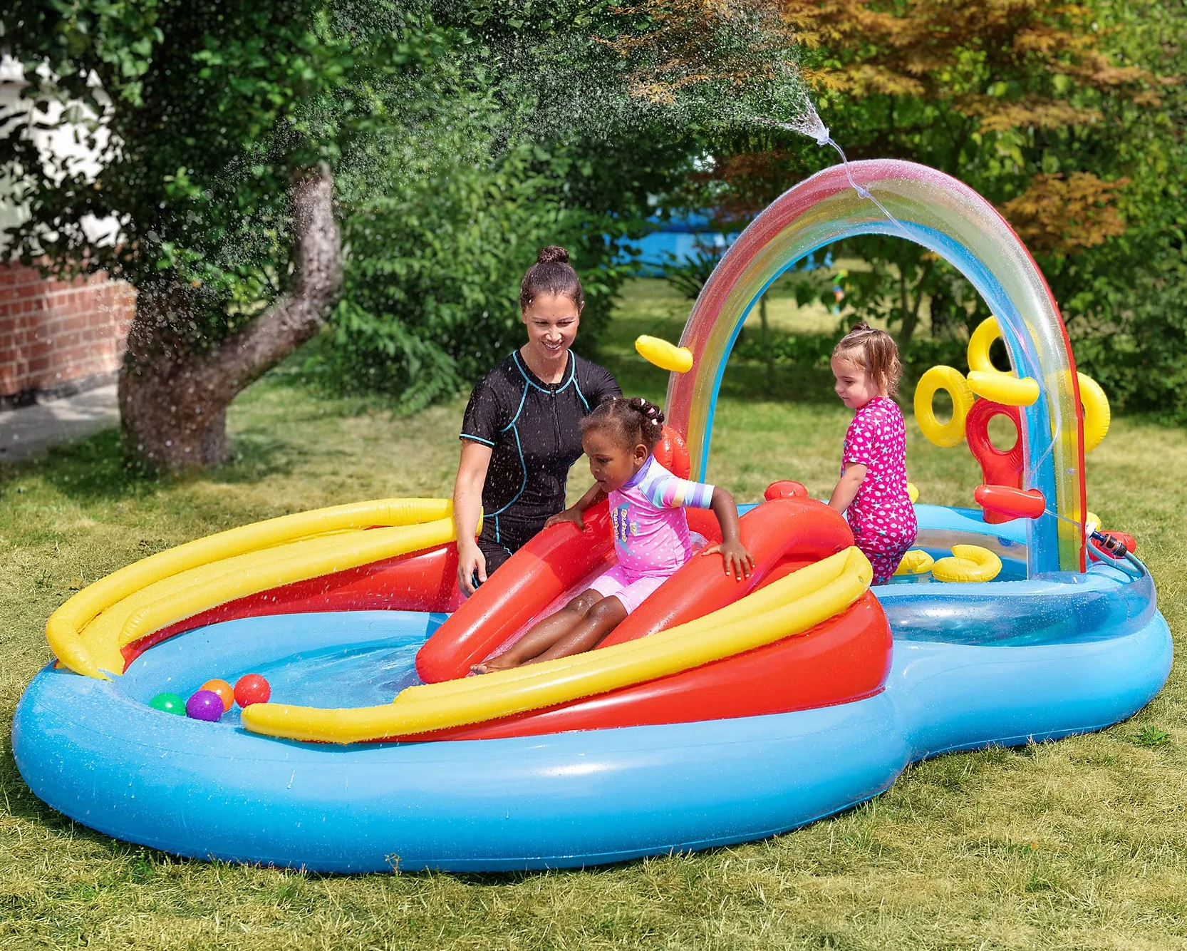 Intex Rainbow Ring Play Centre