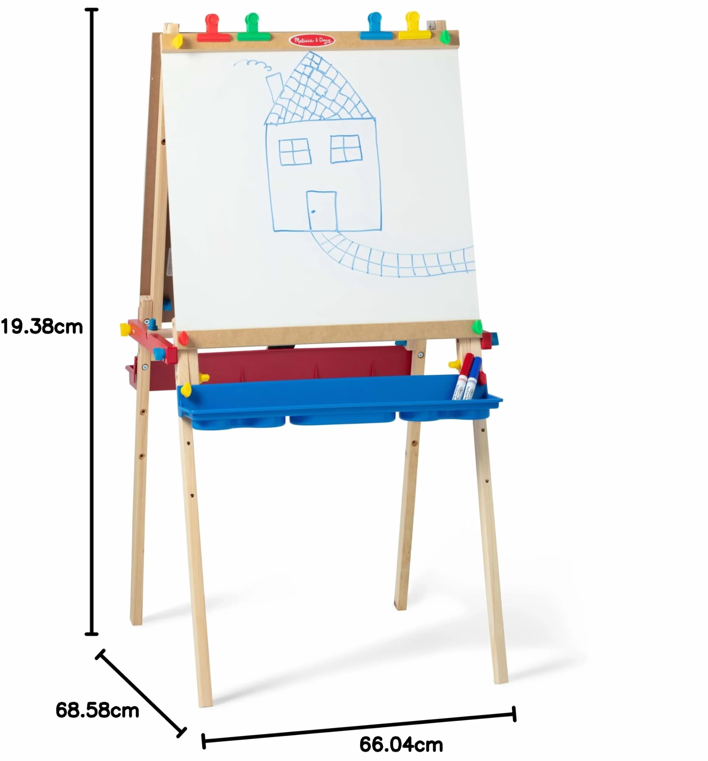 Melissa & Doug Luksusowa Stojąca Sztaluga Sztuka i Rzemiosło 3+